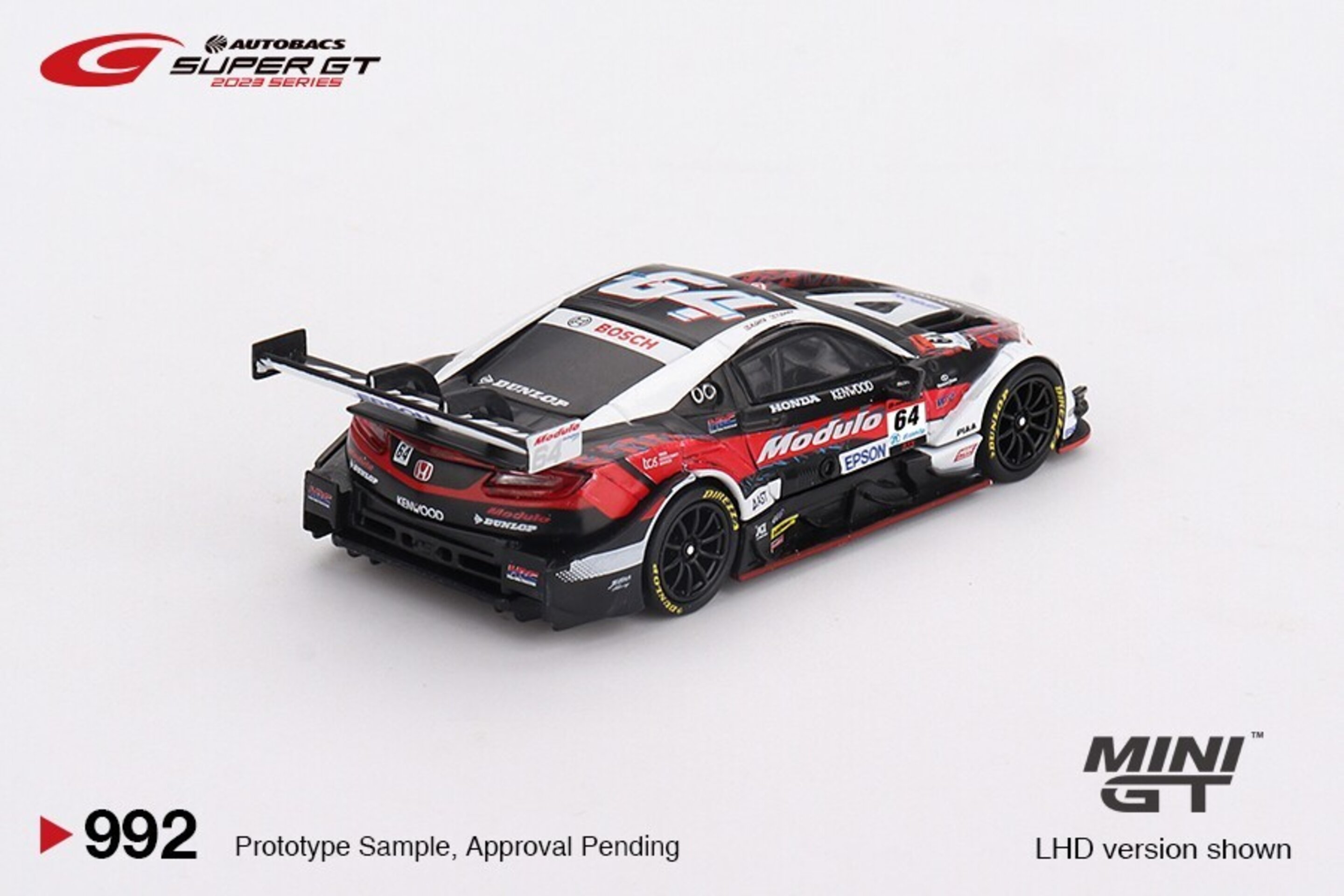 Honda NSX-GT "Type S" GT500 #64 "Modulo NSX-GT" Mini GT 1/64( PRE VENTA ) - 2