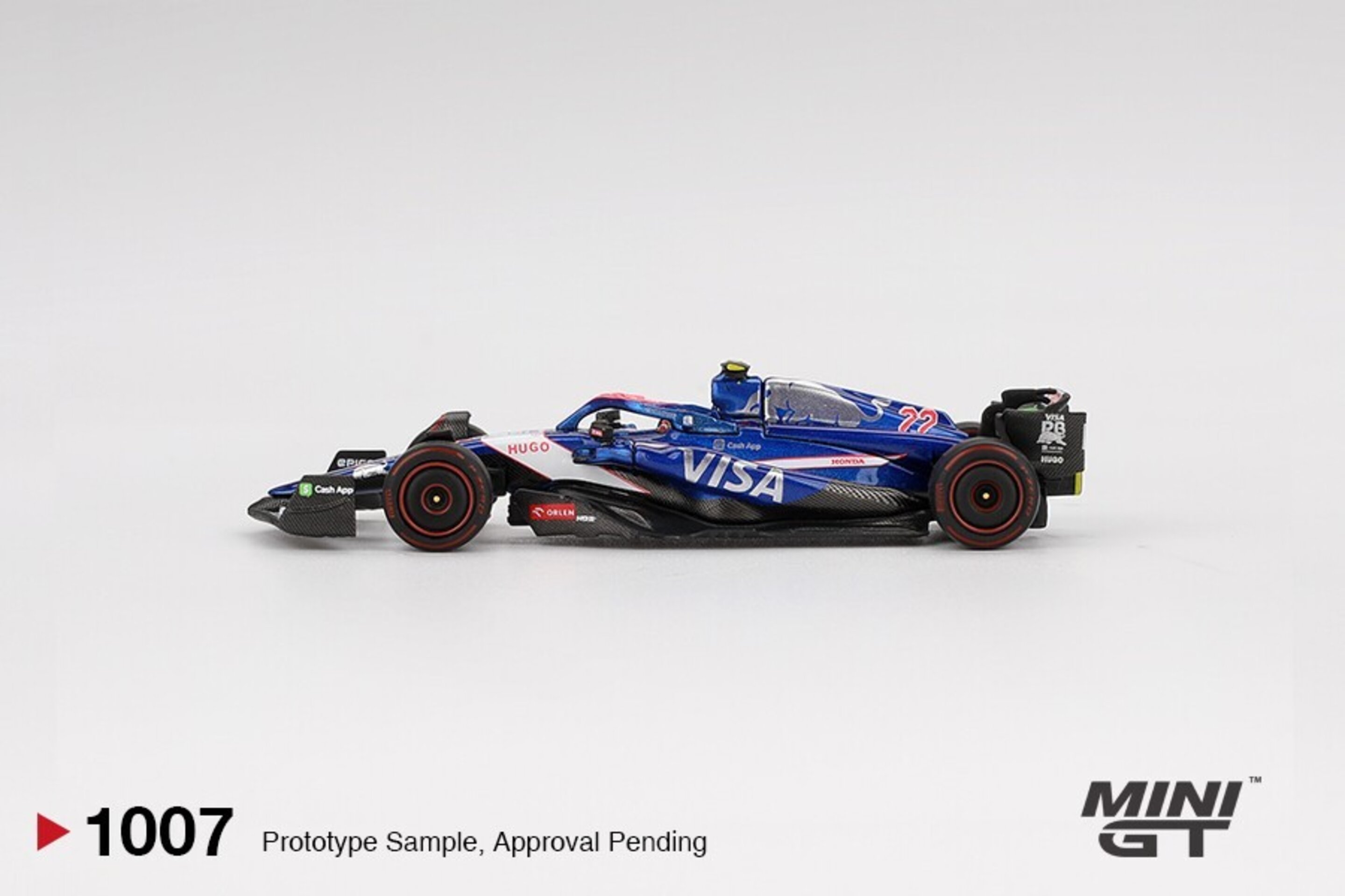 RB VCARB 01 #22 Yuki Tsunoda  2024 F1 2024 Bahrain GP Mini GT 1/64( PRE VENTA ) - 2