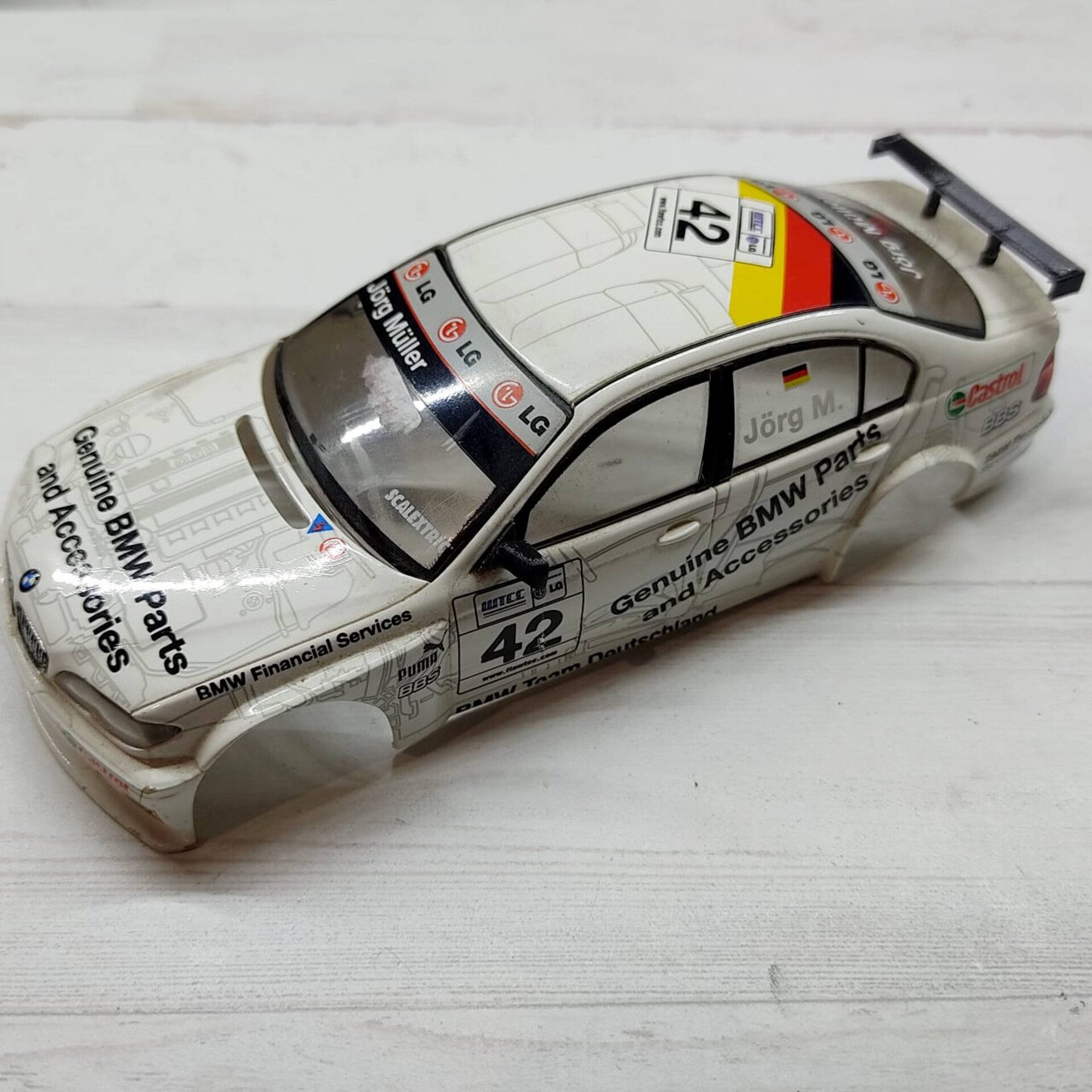 Retrovisores 3D  para el BMW 320 de Scalextric en Flexible o Plástico - 4