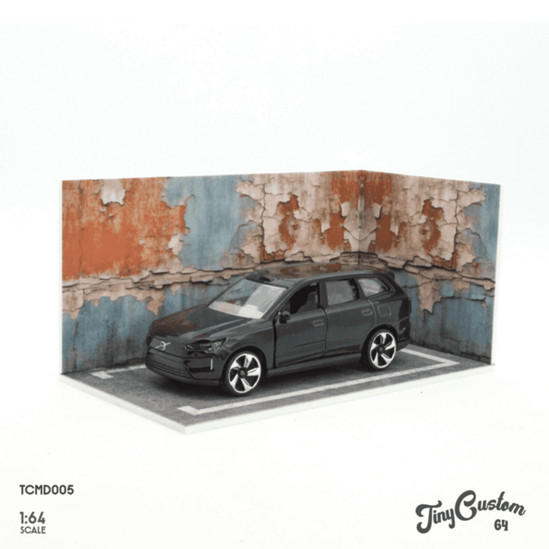 Minidiorama Pared Desconchada  1/64 - TinyCustom64. - 2