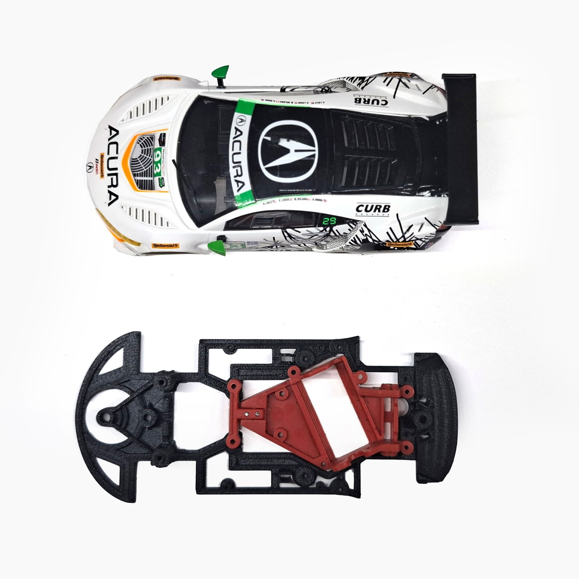 Chasis 3D Honda NSX Scaleauto – Composite Carbono – Slot.it / RT3 - 6