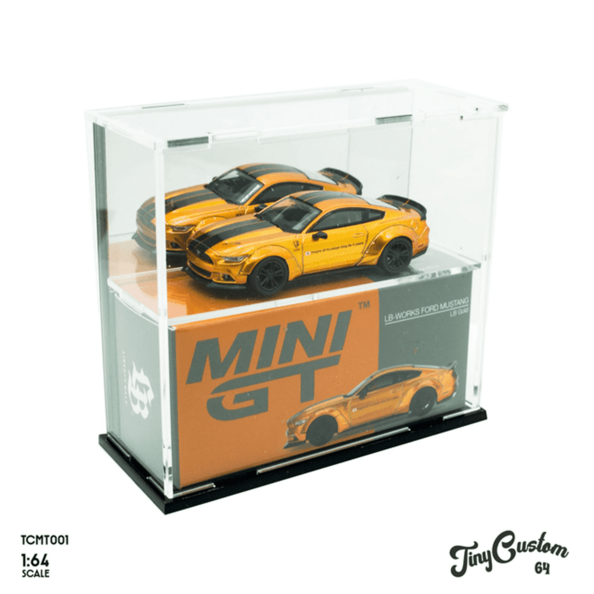 Acrilyc Case Display for cars MiniGT  1/64 - TinyCustom64. - 1