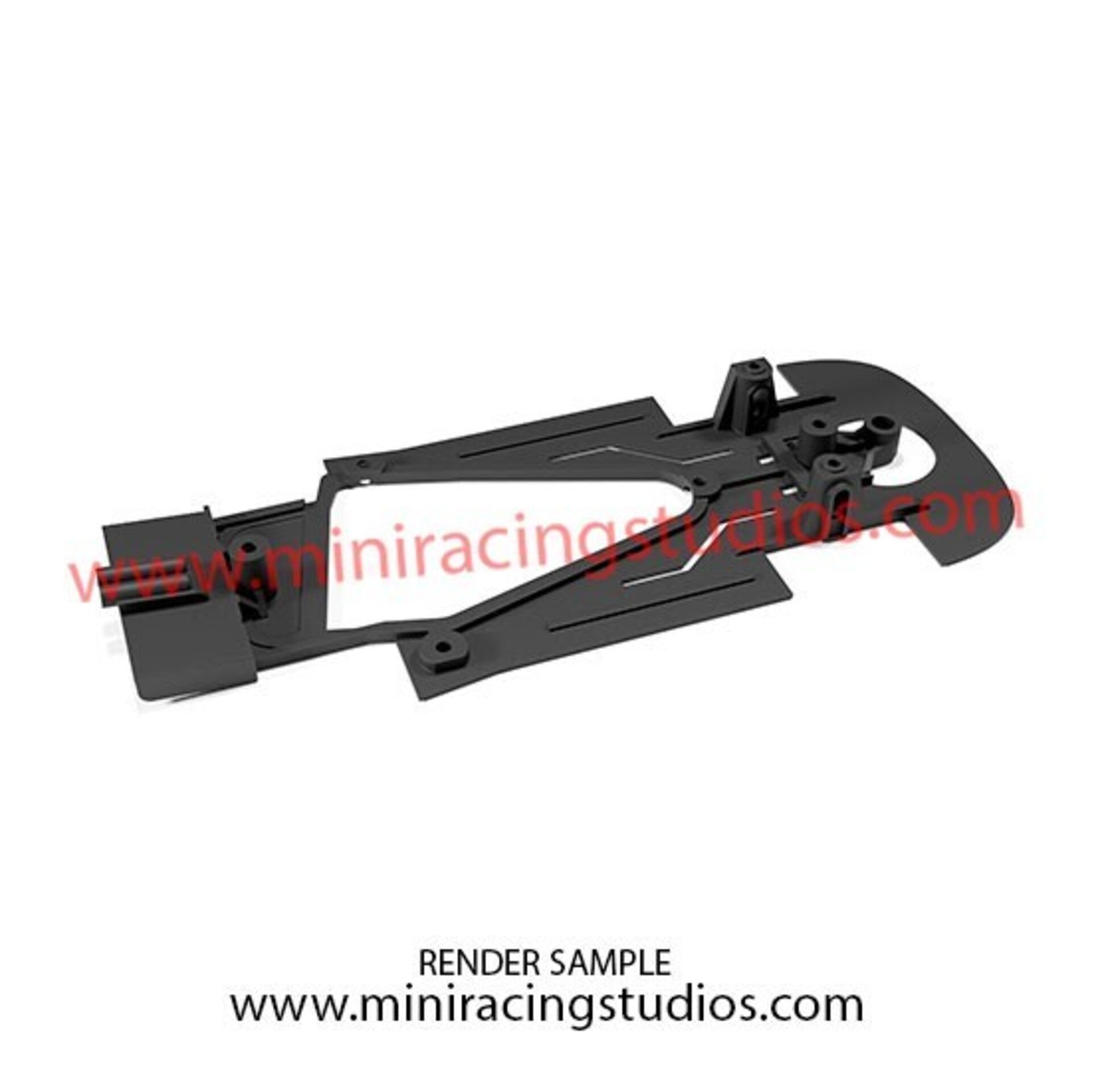 Chasis 3D  para el Ford GT de Ninco  compatible con NSR - 3