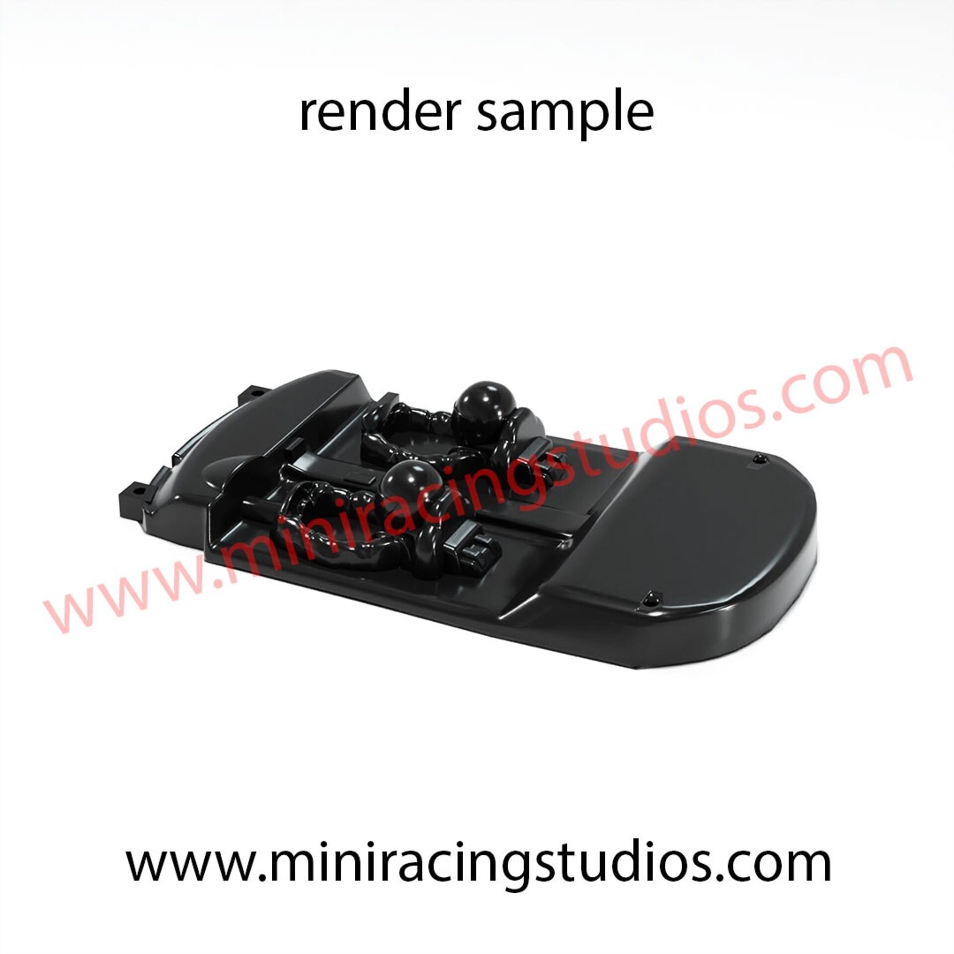 Cockpit Lexan RALLY  para el Audi S1 RX de SCX / SCALEXTRIC - 2