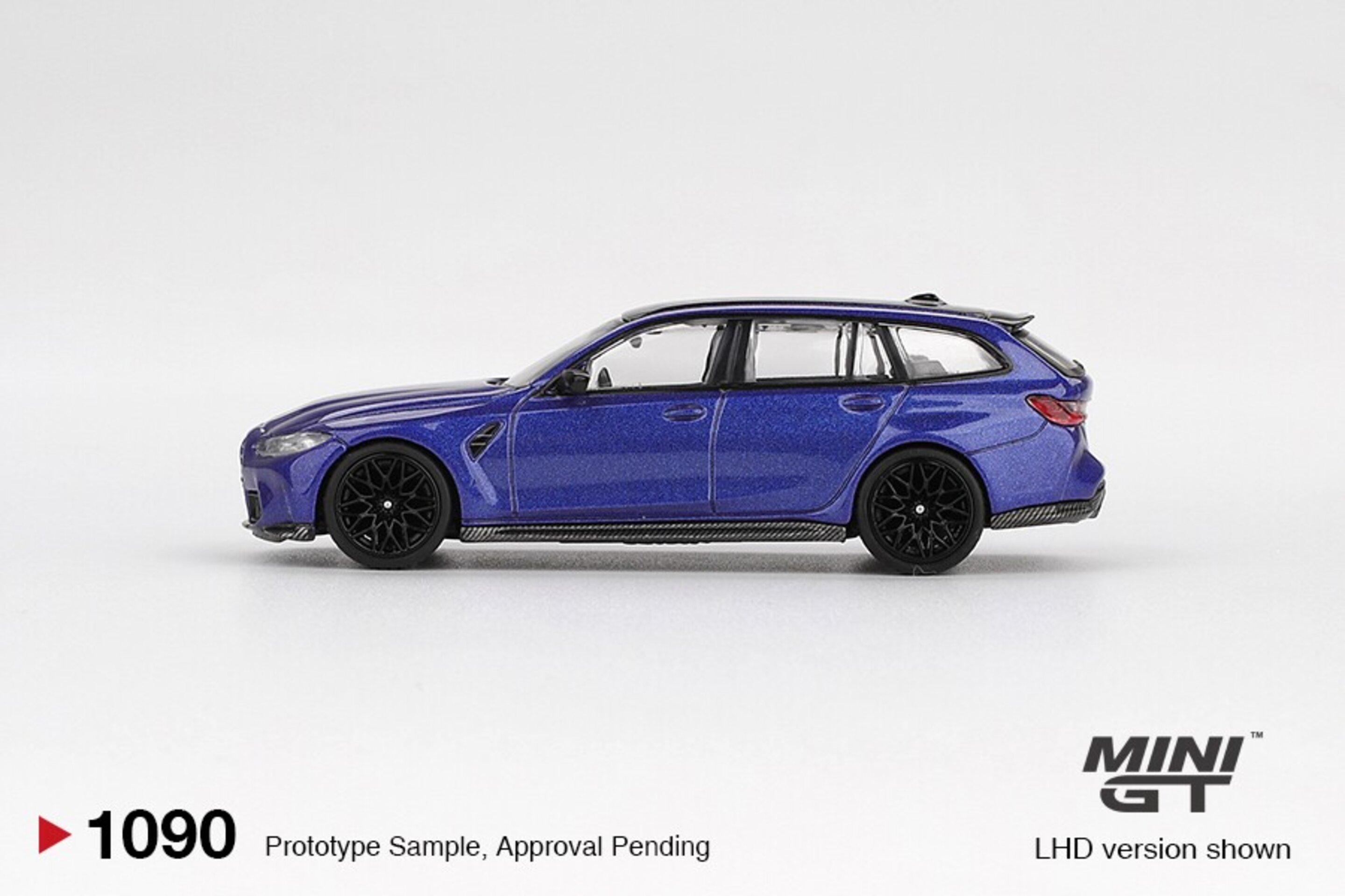 (PRE VENTA) 1:64 BMW M3 TOURING COMPÉTITION PORTIMAO BLUE METALLIC 2023  Mini GT - 4