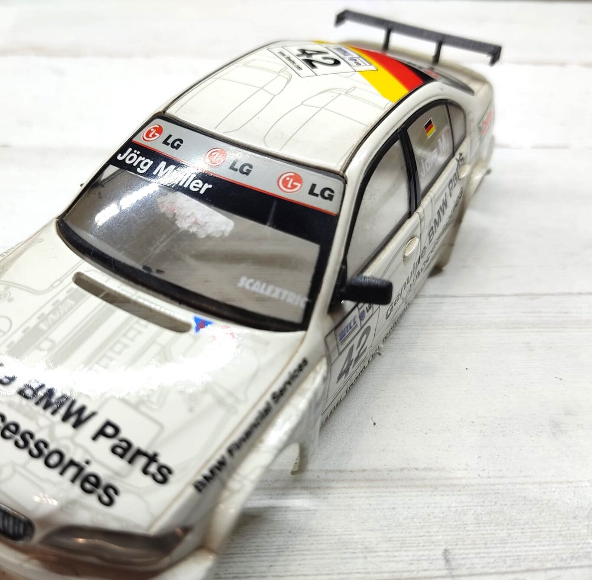 Retrovisores 3D  para el BMW 320 de Scalextric en Flexible o Plástico - 3