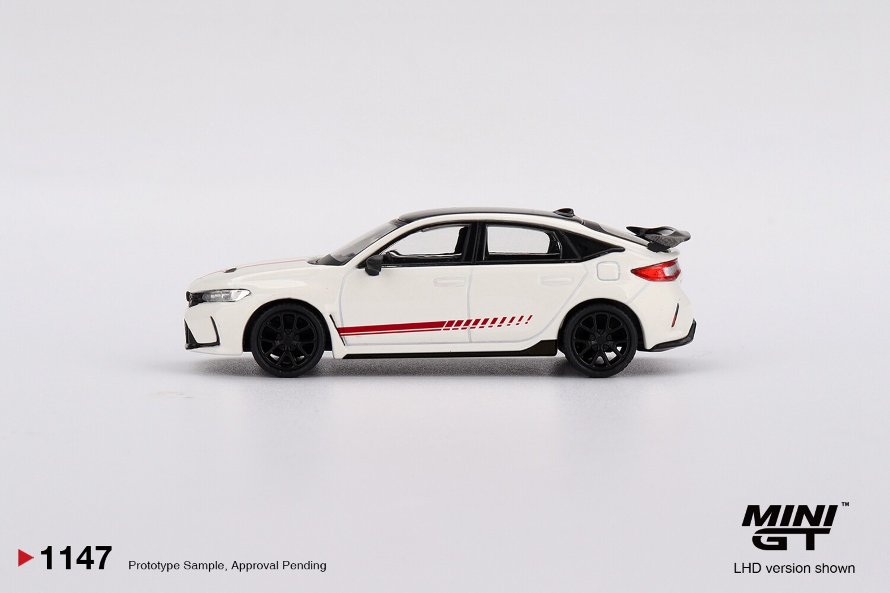 (PRE VENTA) 1:64 HONDA CIVIC (FL-5) TYPE R  ULTIMATE EDITION CHAMPIONSHIP WHITE - 4