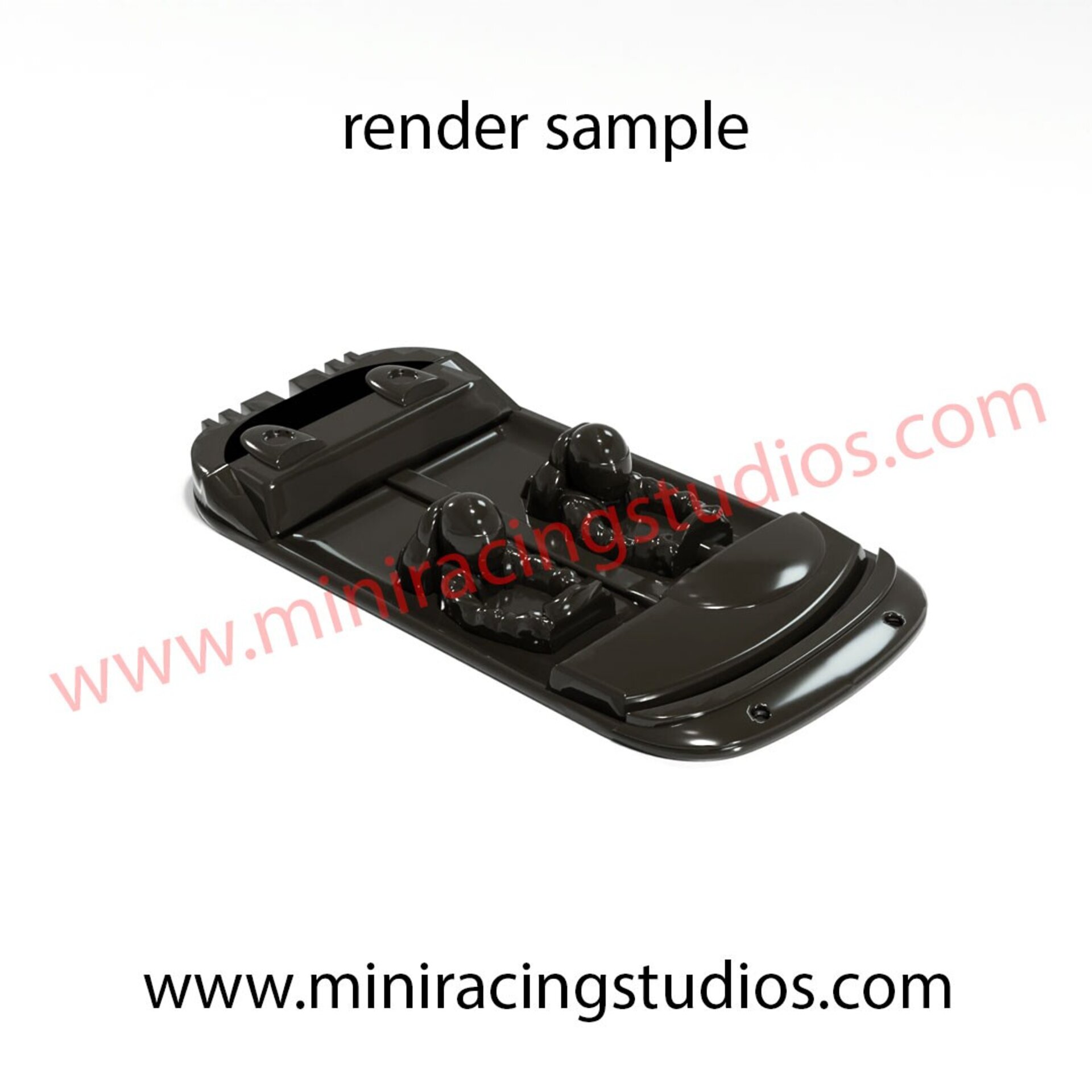 Cockpit Lexan Rally  para Renault  Maxi Megane  de Ninco - 1