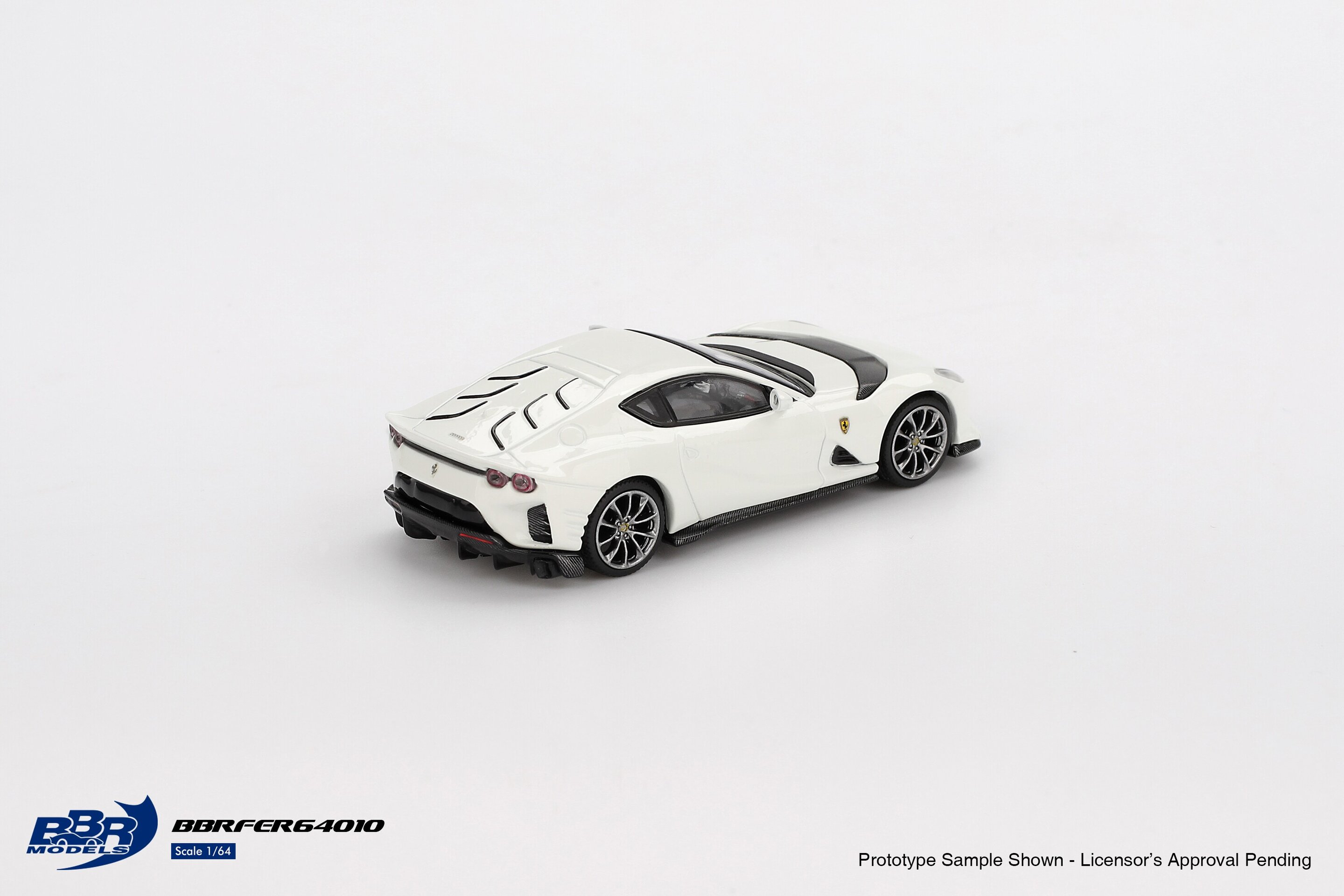 (PRE VENTA) Ferrari 812 Competizione Bianco Avus 2024 – BBR - 2