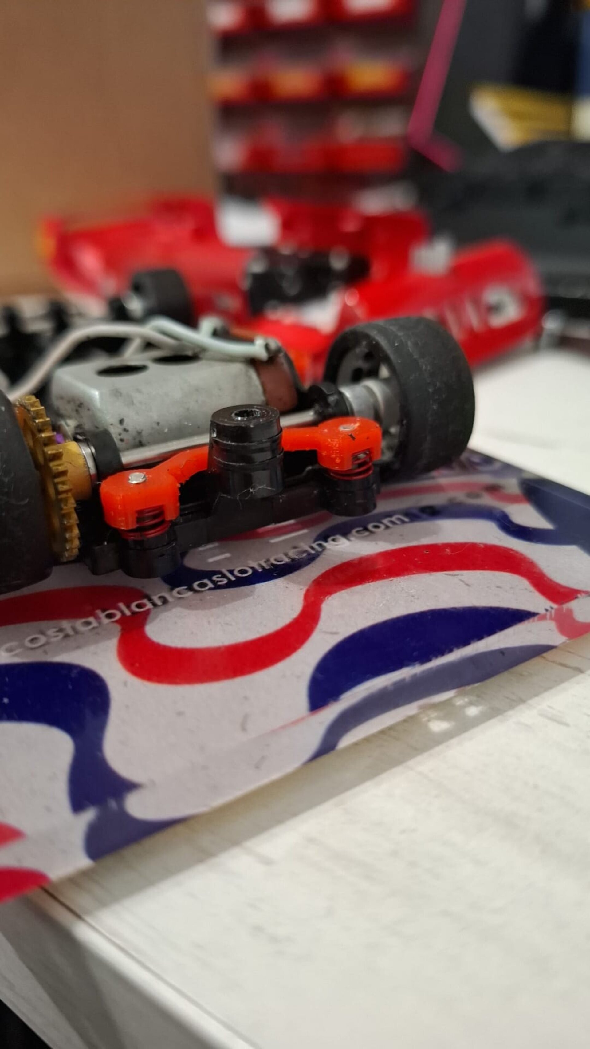 Puentes de Suspensión para muelles BLACK ARROW para  modelos THUNDERSLOT - 3