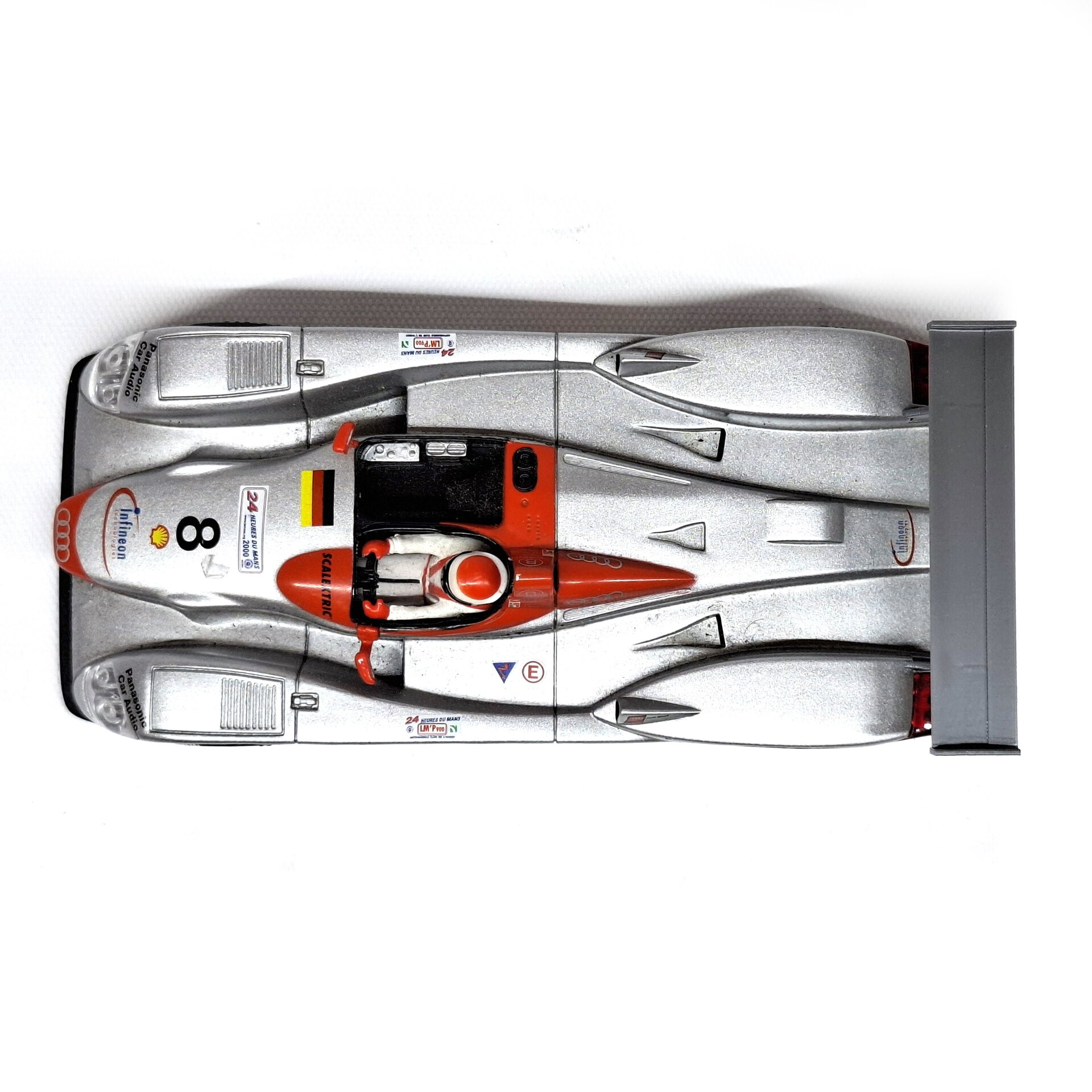 Alerón 3D Audi R8 LM de Scalextric / SCX - Flexible o Plástico - 7