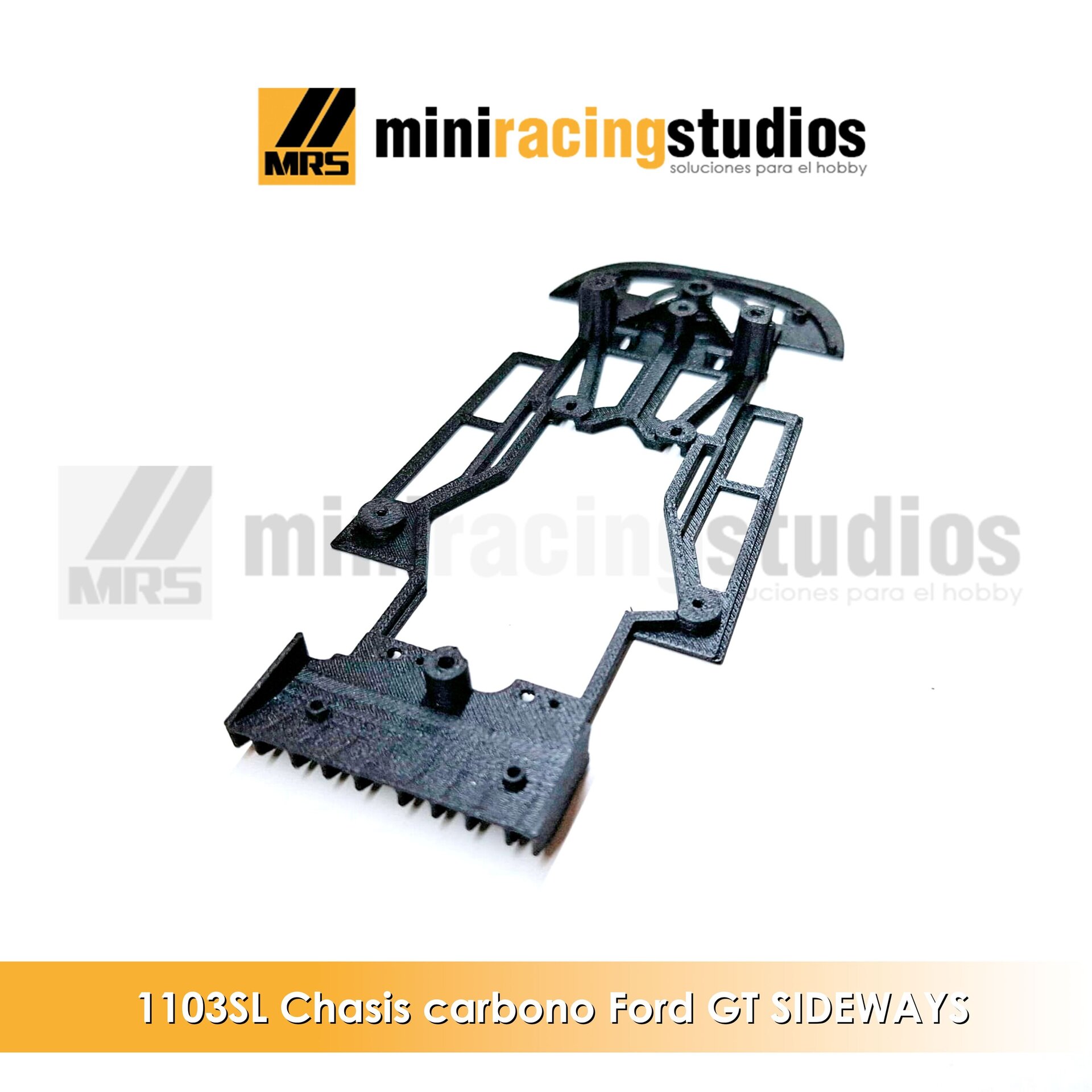 Chasis 3D  para el Ford GT de Sideways  compatible con Slot.it  - 3