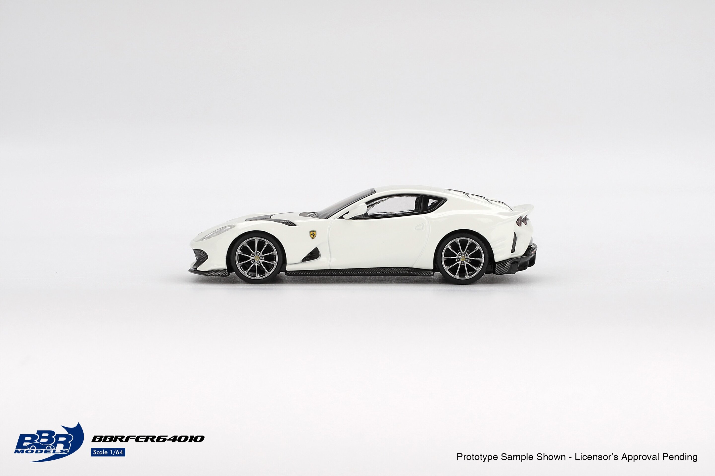(PRE VENTA) Ferrari 812 Competizione Bianco Avus 2024 – BBR - 3