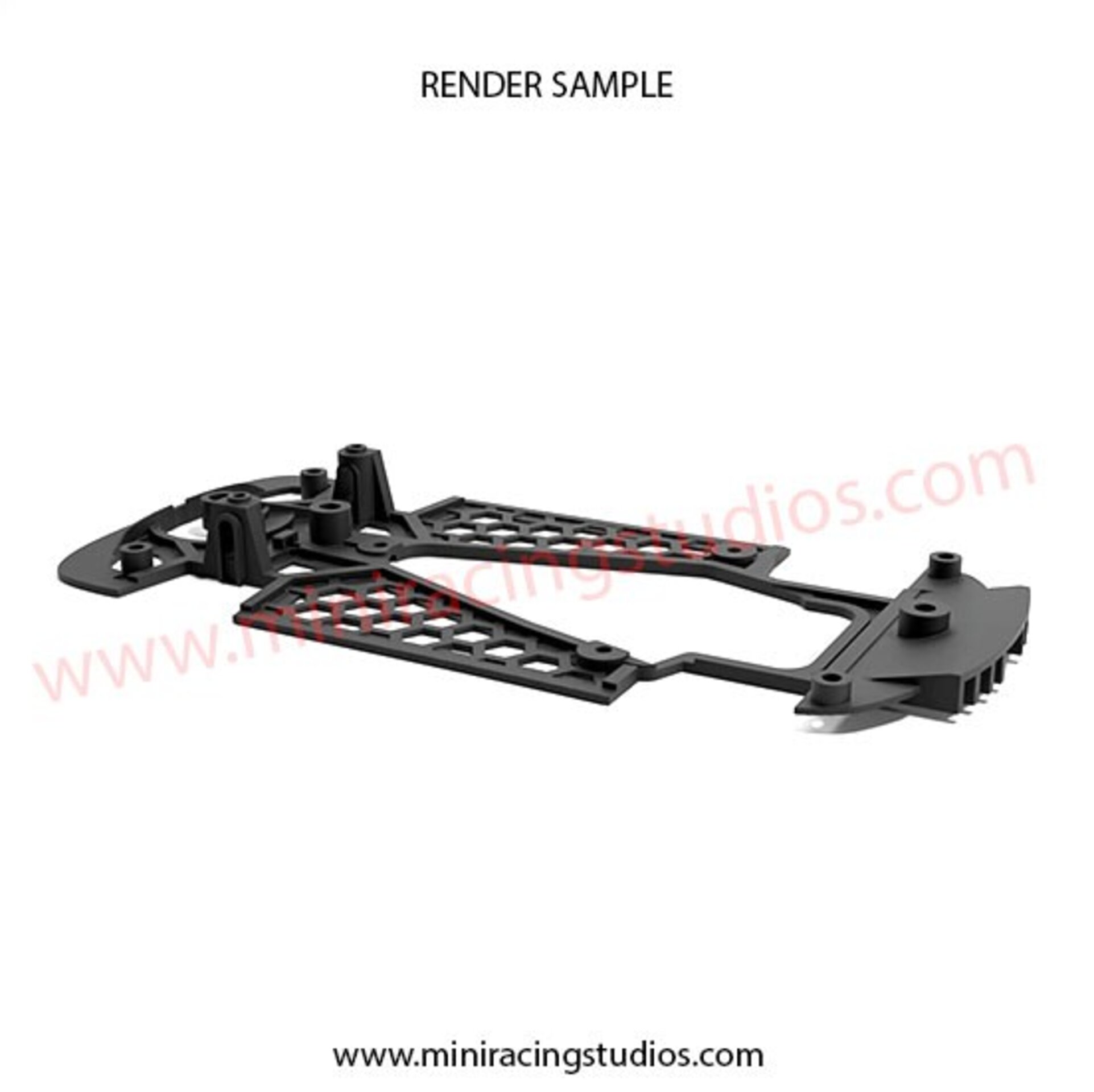 Chasis 3D para el Mercedes AMG GT3 NSR para soporte NSR - 2