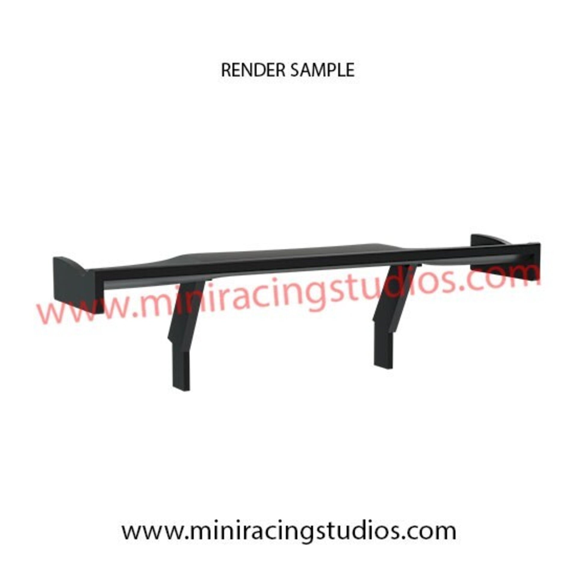 Alerón 3D para Maserati MC GT Slot.it – MiniRacingStudios - 3