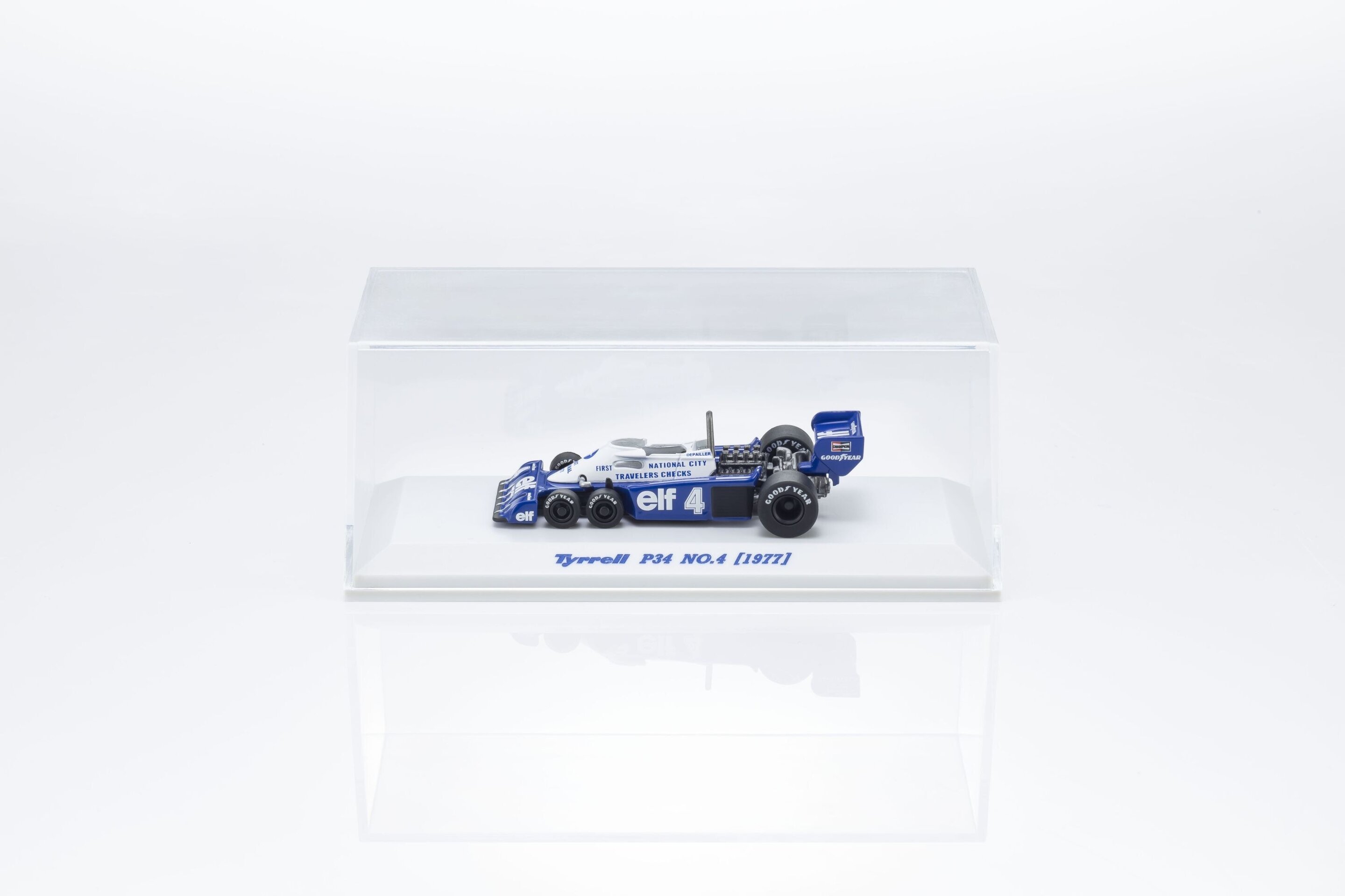 (PRE VENTA)1:64 Tyrrell P34 No.4 1977 Kyosho – Fórmula 1 Clásica - 8