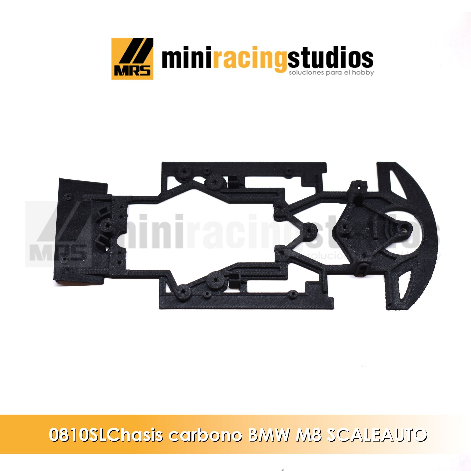 Chasis 3D BMW M8 Scaleauto – Composite Carbono – Slot.it / RT3 - 2
