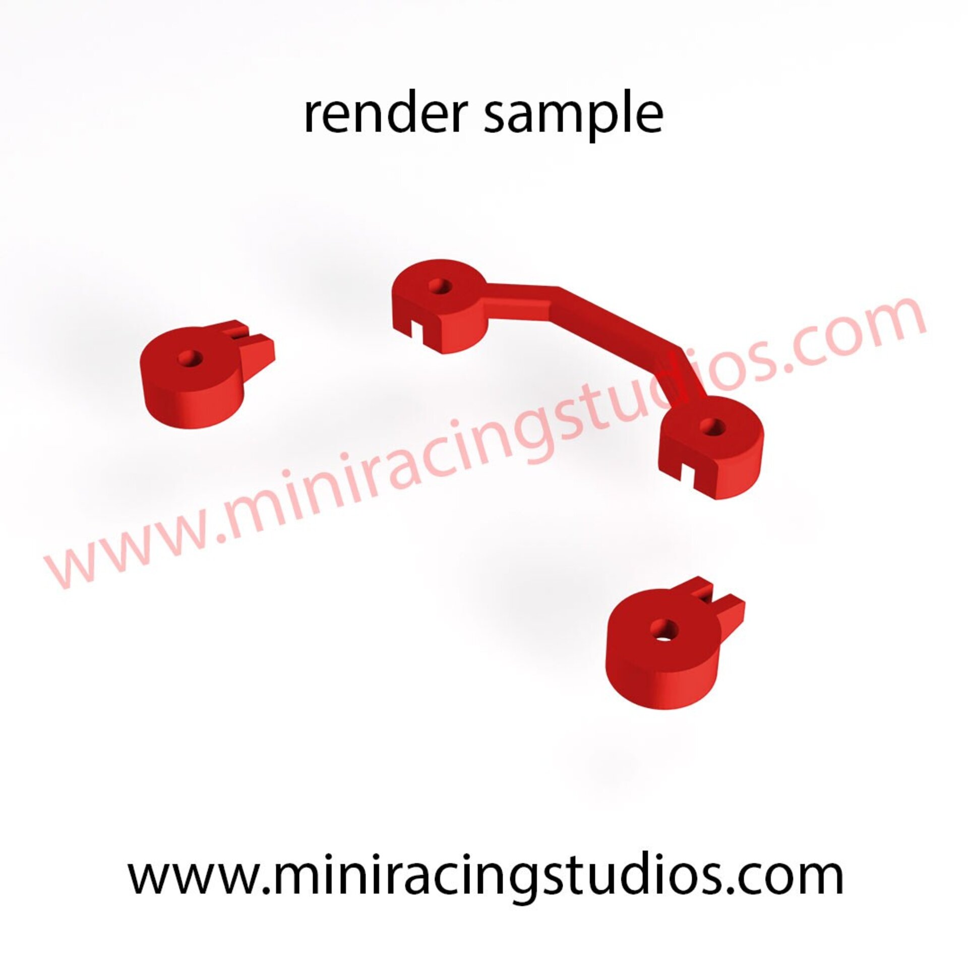 Puentes de Suspensión para muelles BLACK ARROW para  modelos THUNDERSLOT - 2