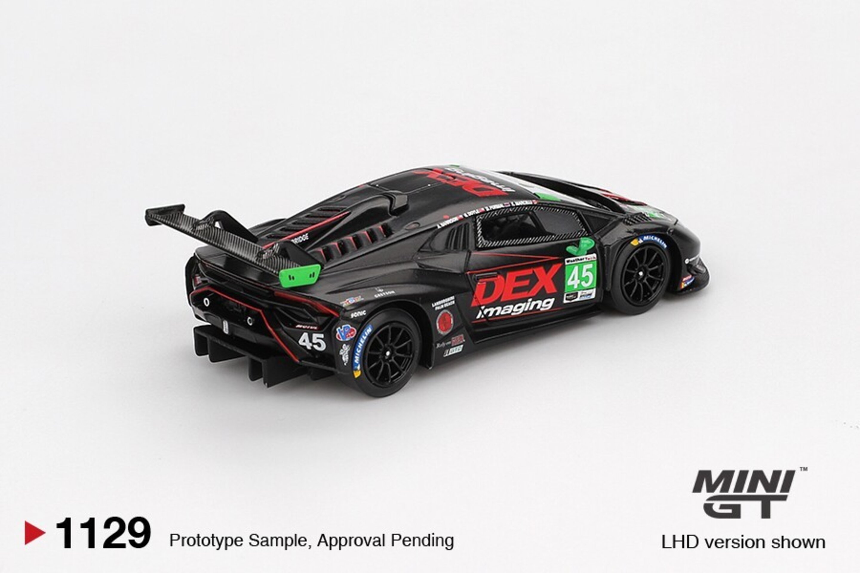 (PRE VENTA) 1:64 LAMBORGHINI HURACAN GT3 EVO  2 #45 DEX IMAGING DAYTONA 24 HRS - 3