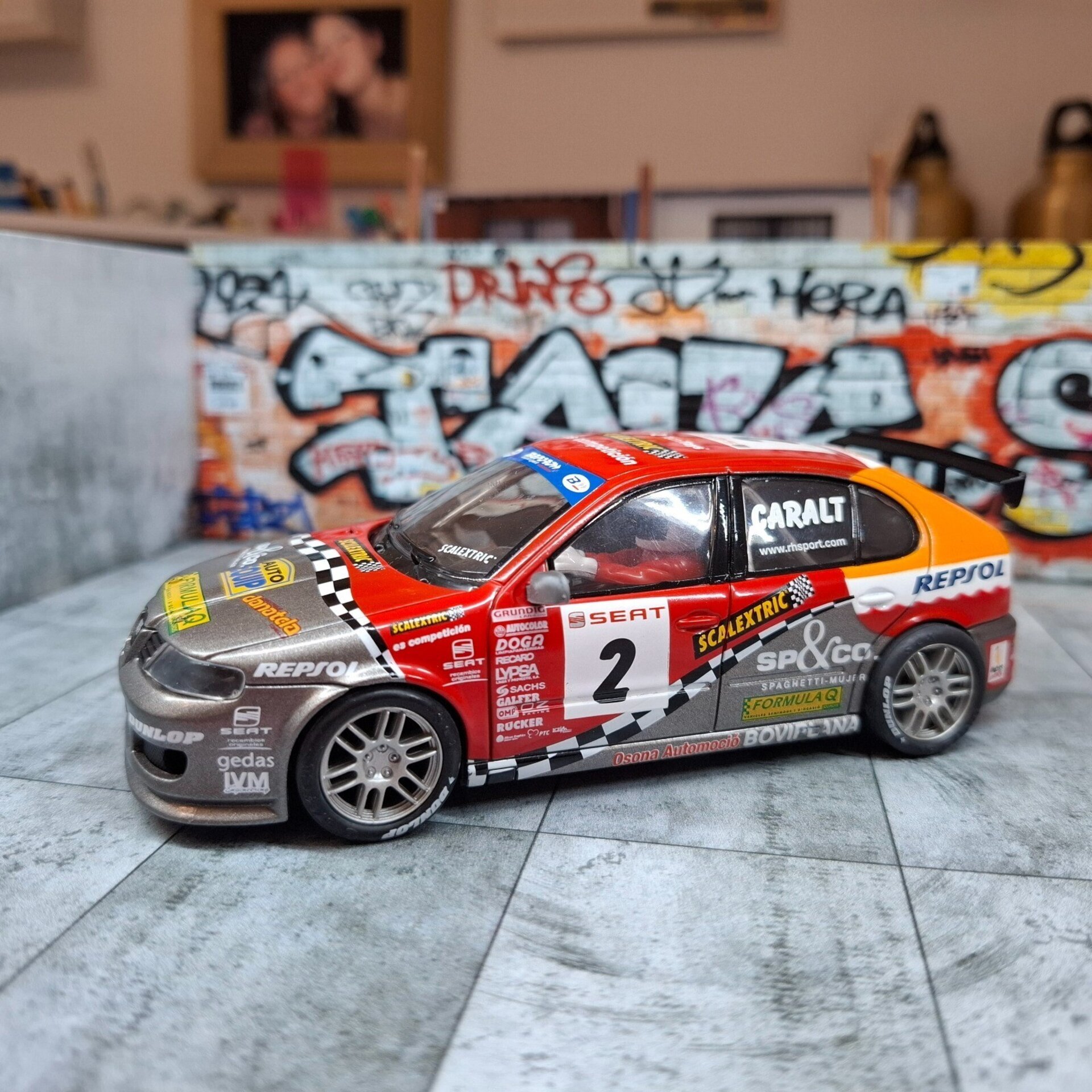 Retrovisores 3D para Seat León MK1 de Scalextric/SCX – MiniRacingStudios - 6