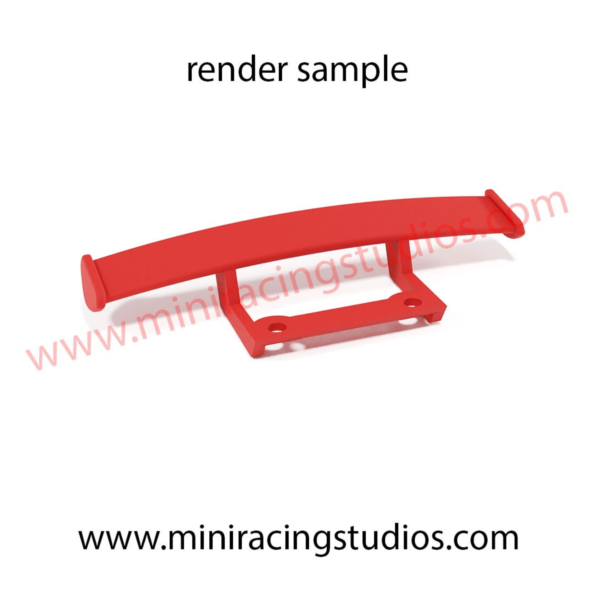 Alerón 3D Volkswagen Golf MK IV de Ninco Flexible o Plástico - 2