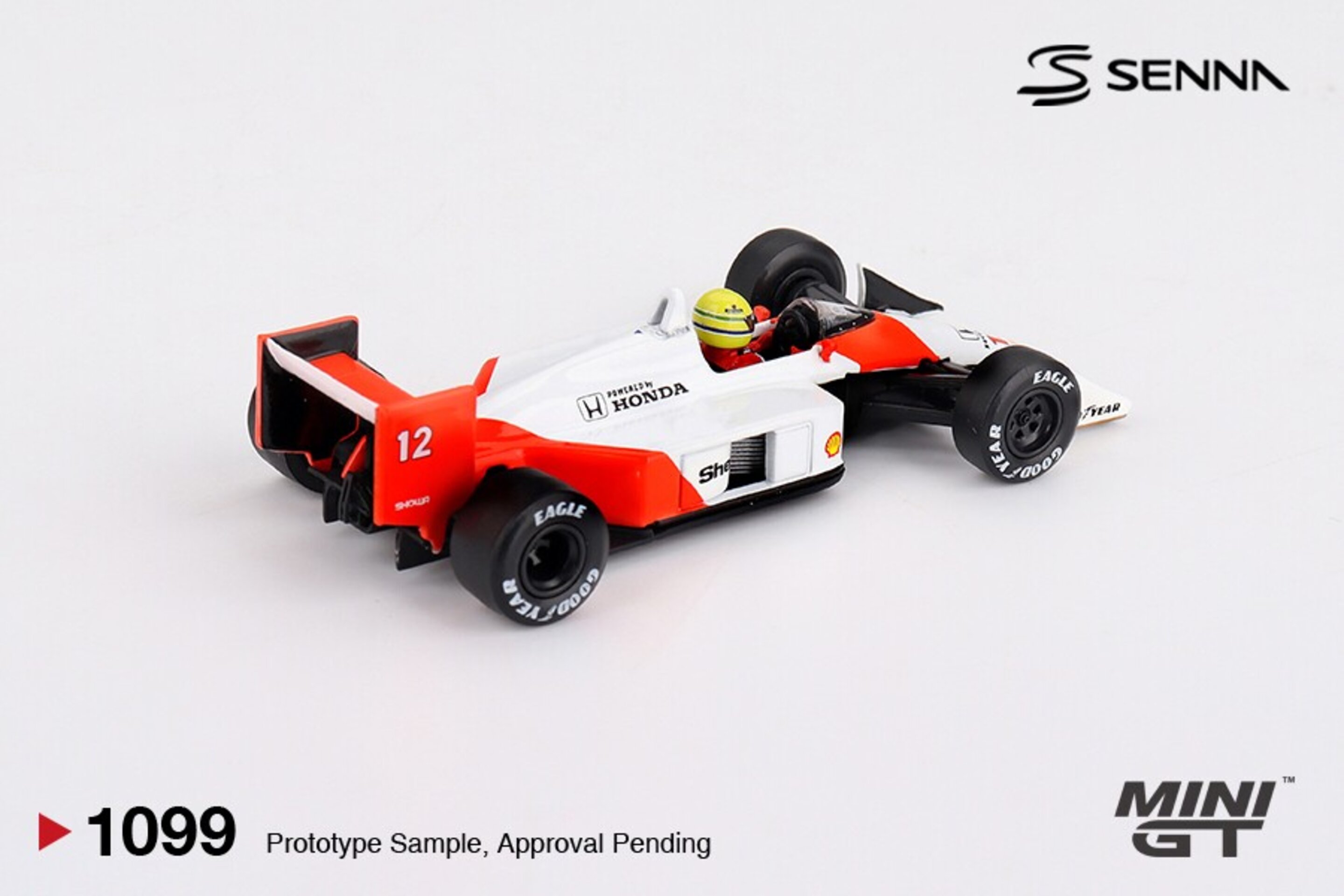 (PRE VENTA) Mini GT 1:64 McLaren MP4/4 Ayrton Senna – Japanese GP Winner 1988 - 3