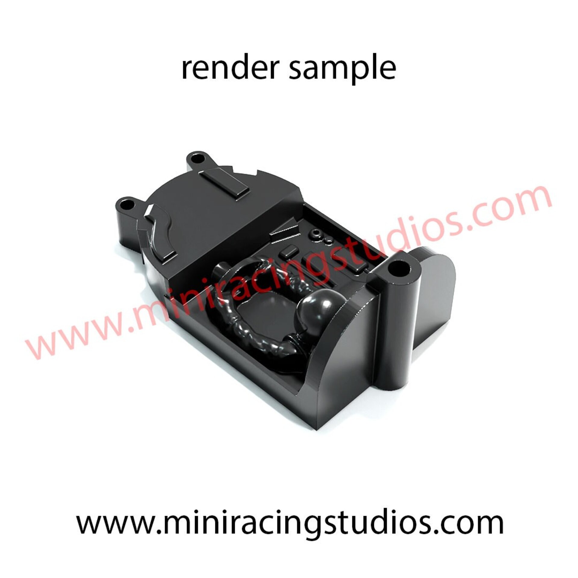 Cockpit Lexan para el Cadillac LMH de Scaleauto - 2