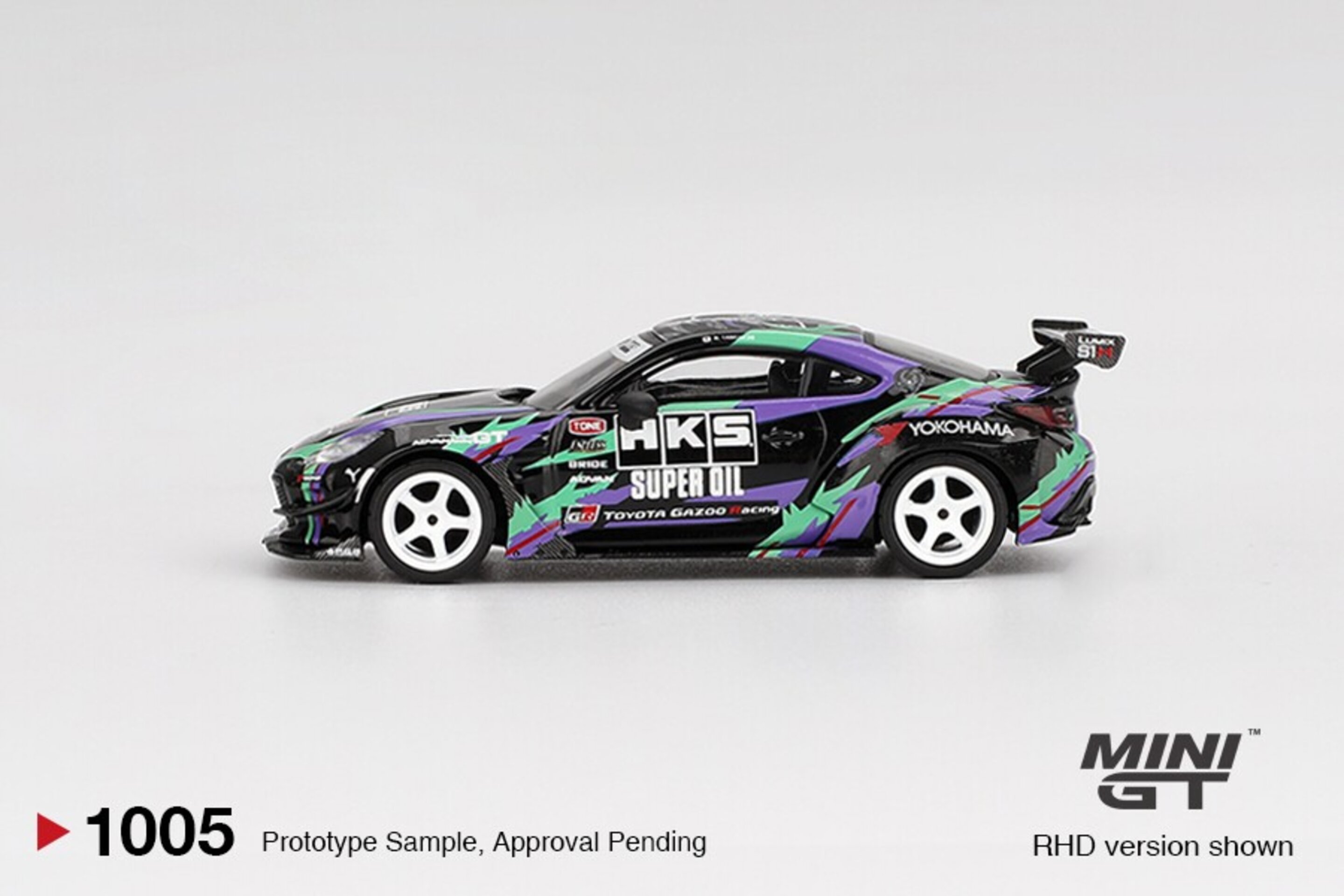 Toyota GR86 HKS type R 2022 TOJYO Auto Salon Mini GT 1/64( PRE VENTA ) - 4