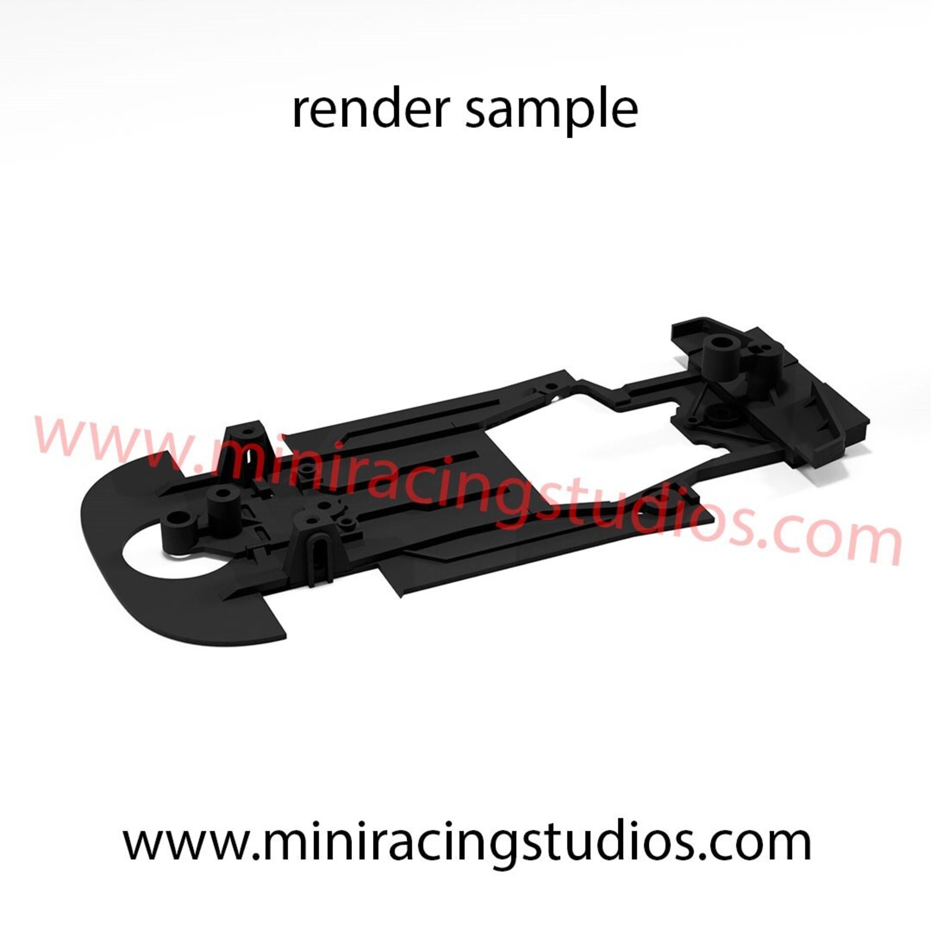 Chasis 3D Lamborghini Murciélago de NINCO compatible con Slot.it o Black Arrow - 5