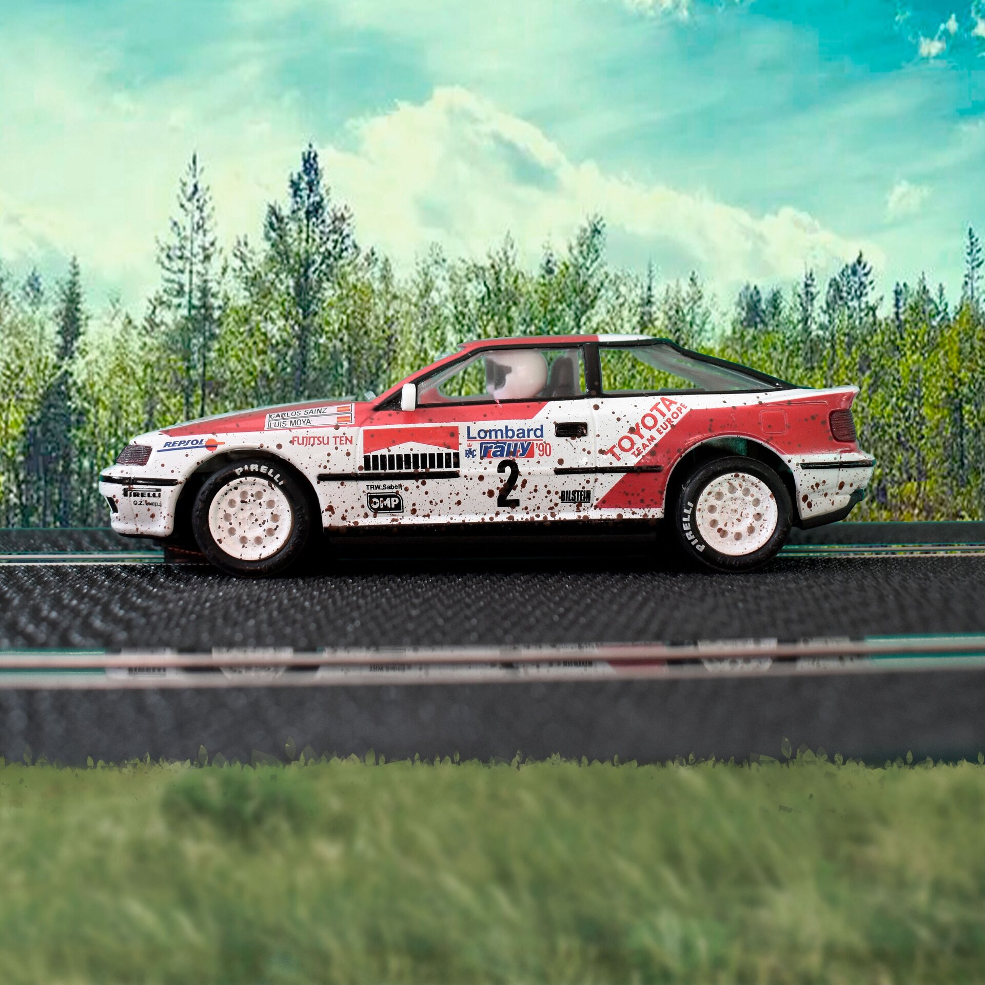 Retrovisores 3D para el Toyota Celica GTfour de SCX en Plástico - 6