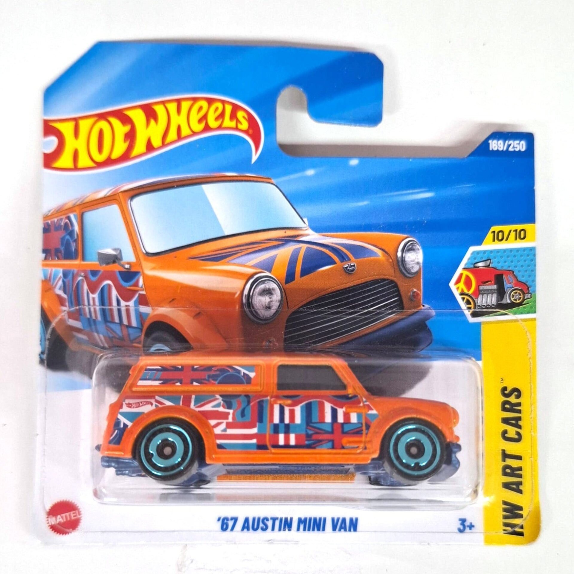 '67  - AUSTIN MINI VAN - HW ART CARS 10/10 -  2025 ( 169/250 ) - 1