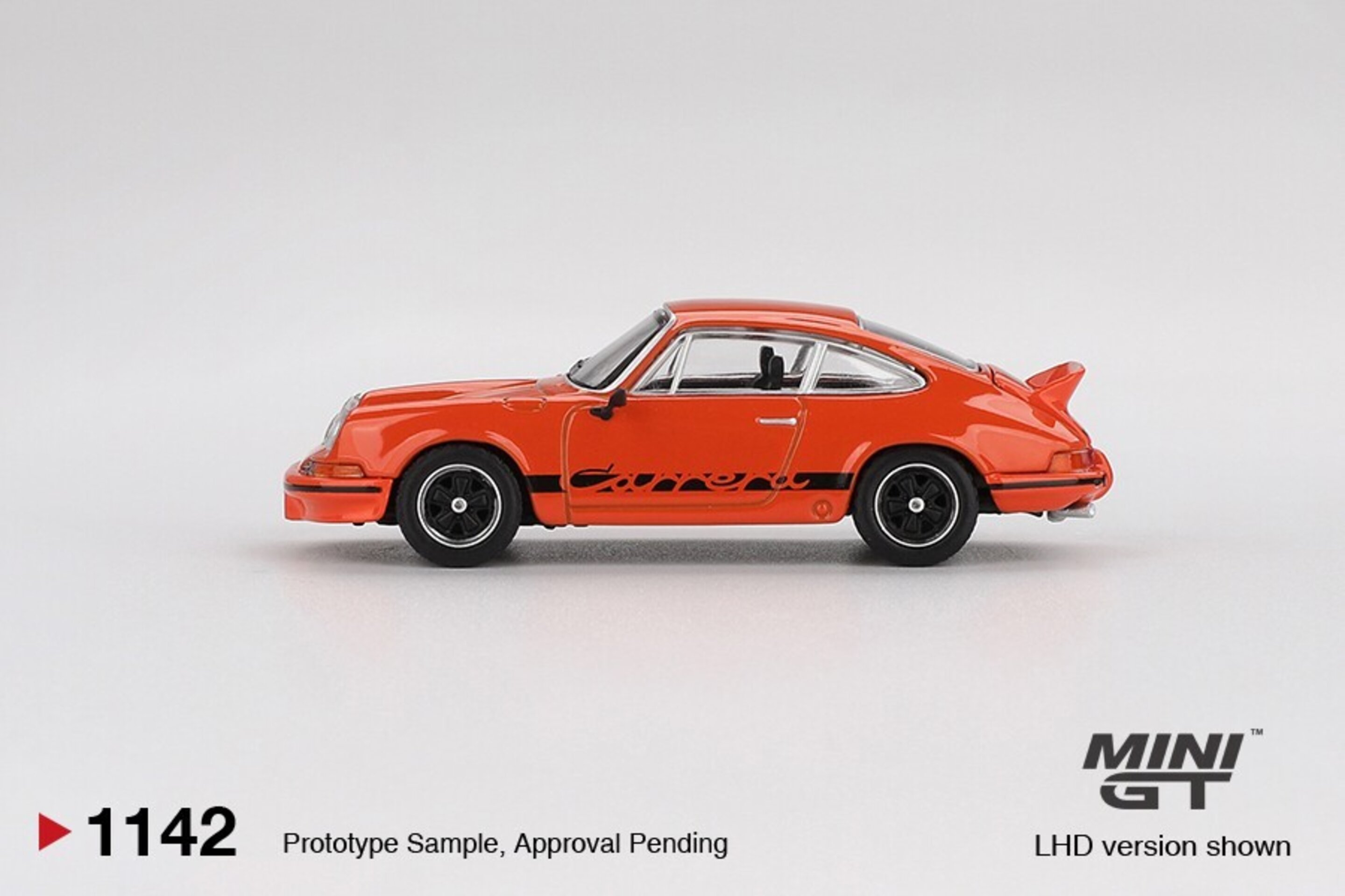 (PRE VENTA) 1:64 PORSCHE 911 CARRERA RS 2.7TANGERINE 1973 Mini GT - 3