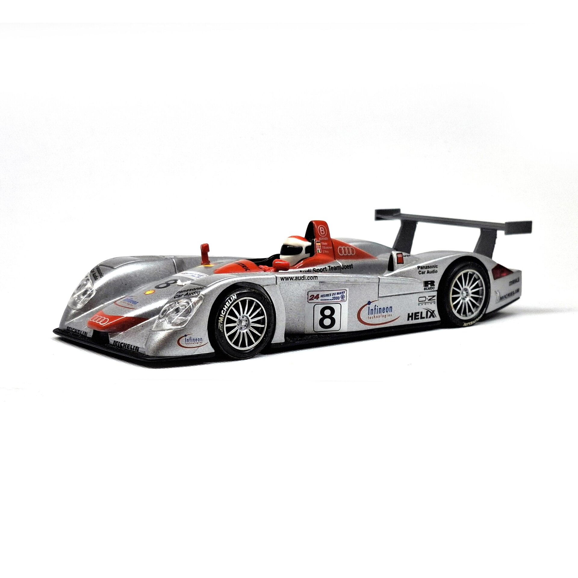 Alerón 3D Audi R8 LM de Scalextric / SCX - Flexible o Plástico - 5