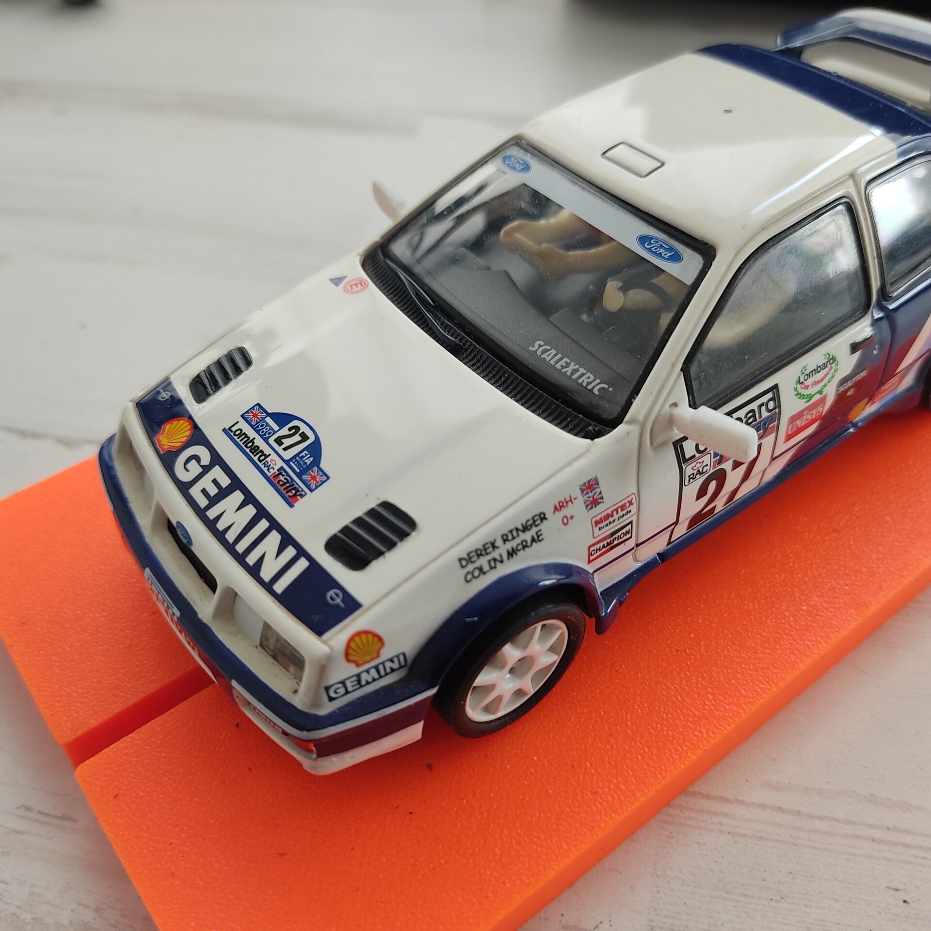Retrovisores 3D  Ford Sierra Gr.A  SCALEXTRIC- SCX  Flexible o Plástico - 2