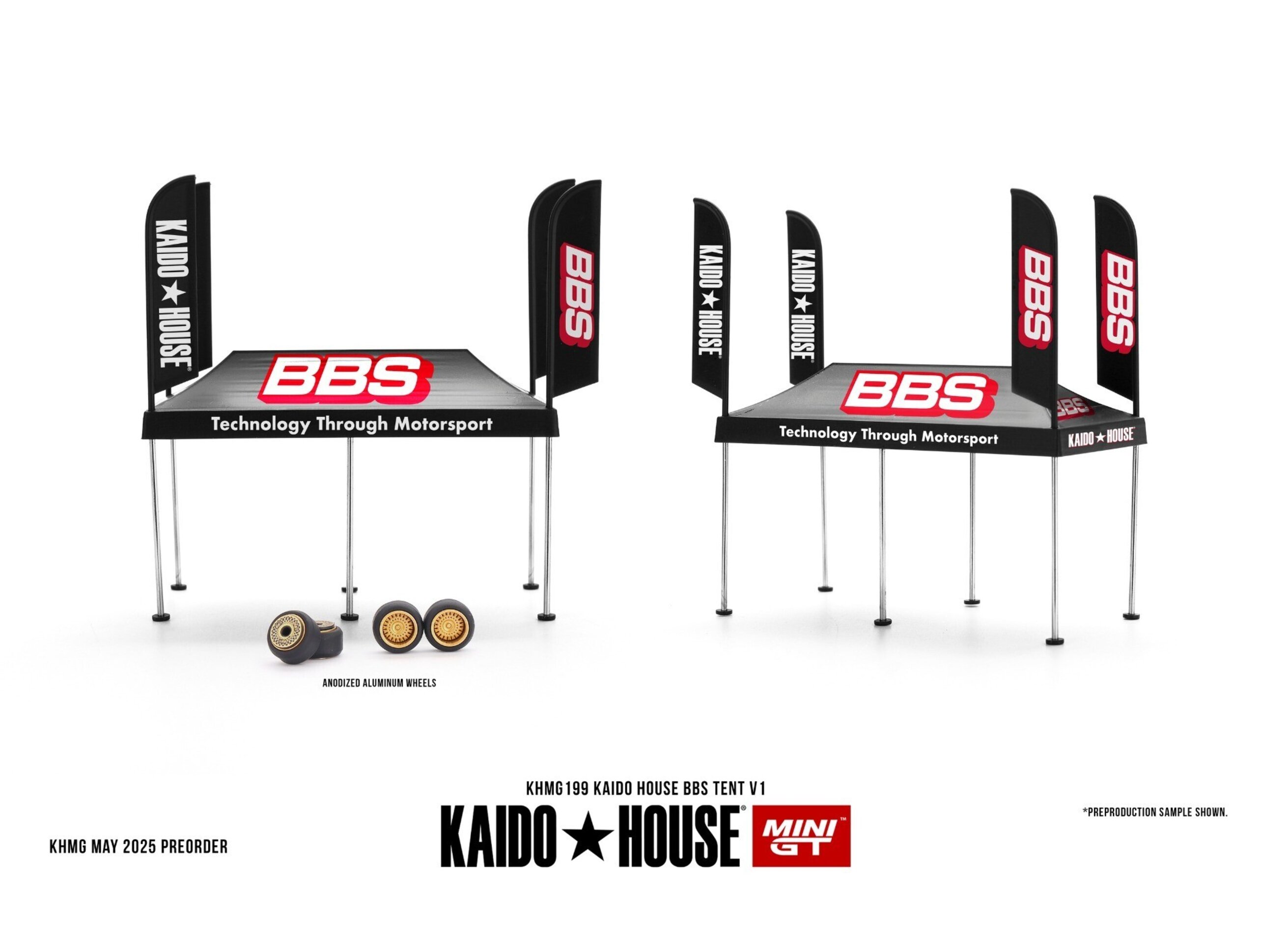 Mini GT 1:64   KAIDO HOUSE BBS TENT V1 2024 ( PRE VENTA ) - 2
