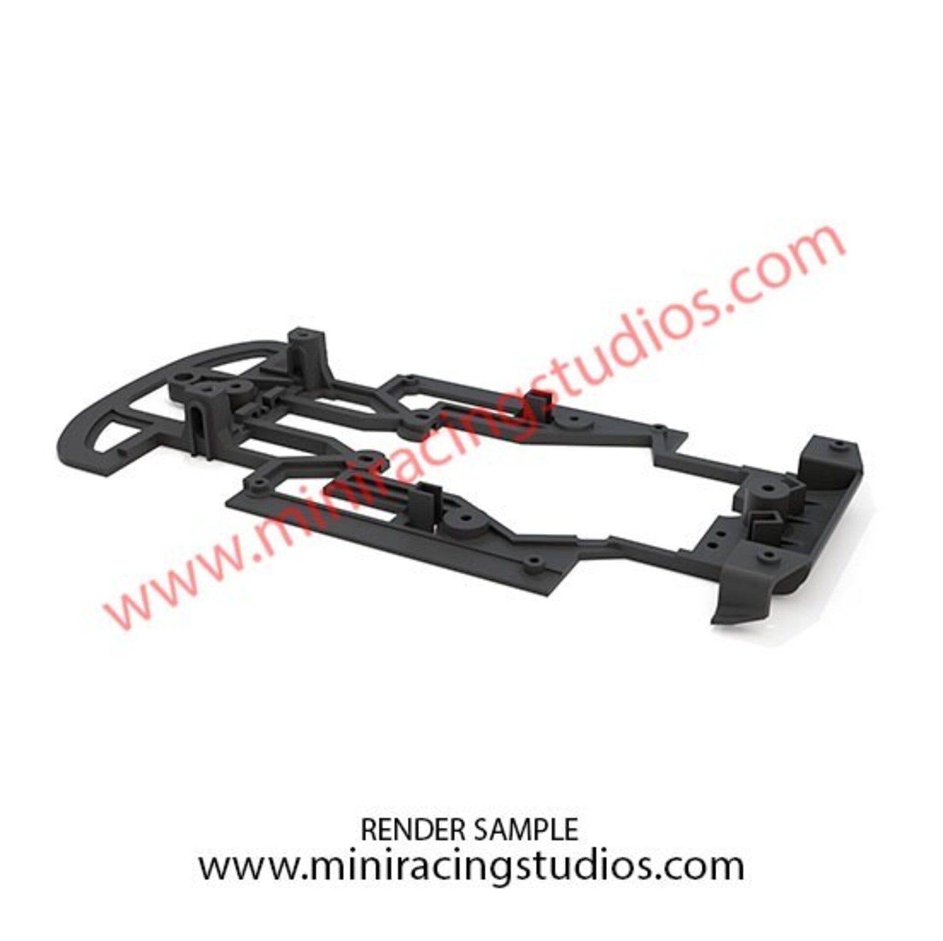 Chasis 3D Audi R8 GT Scaleauto – Composite Carbono – Slot.it / RT3 - 2