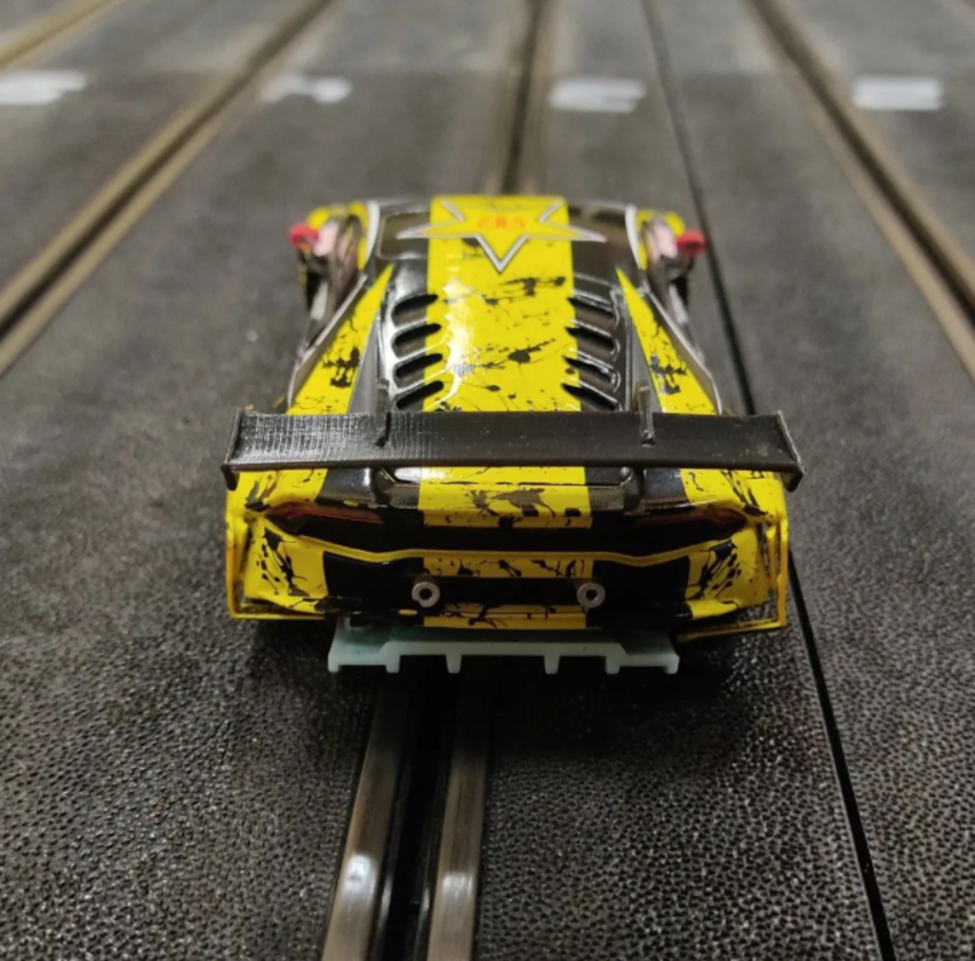 Alerón 3D Lamborghini Huracán SIDEWAYS  Flexible , plástico o Bi-Componente. - 3
