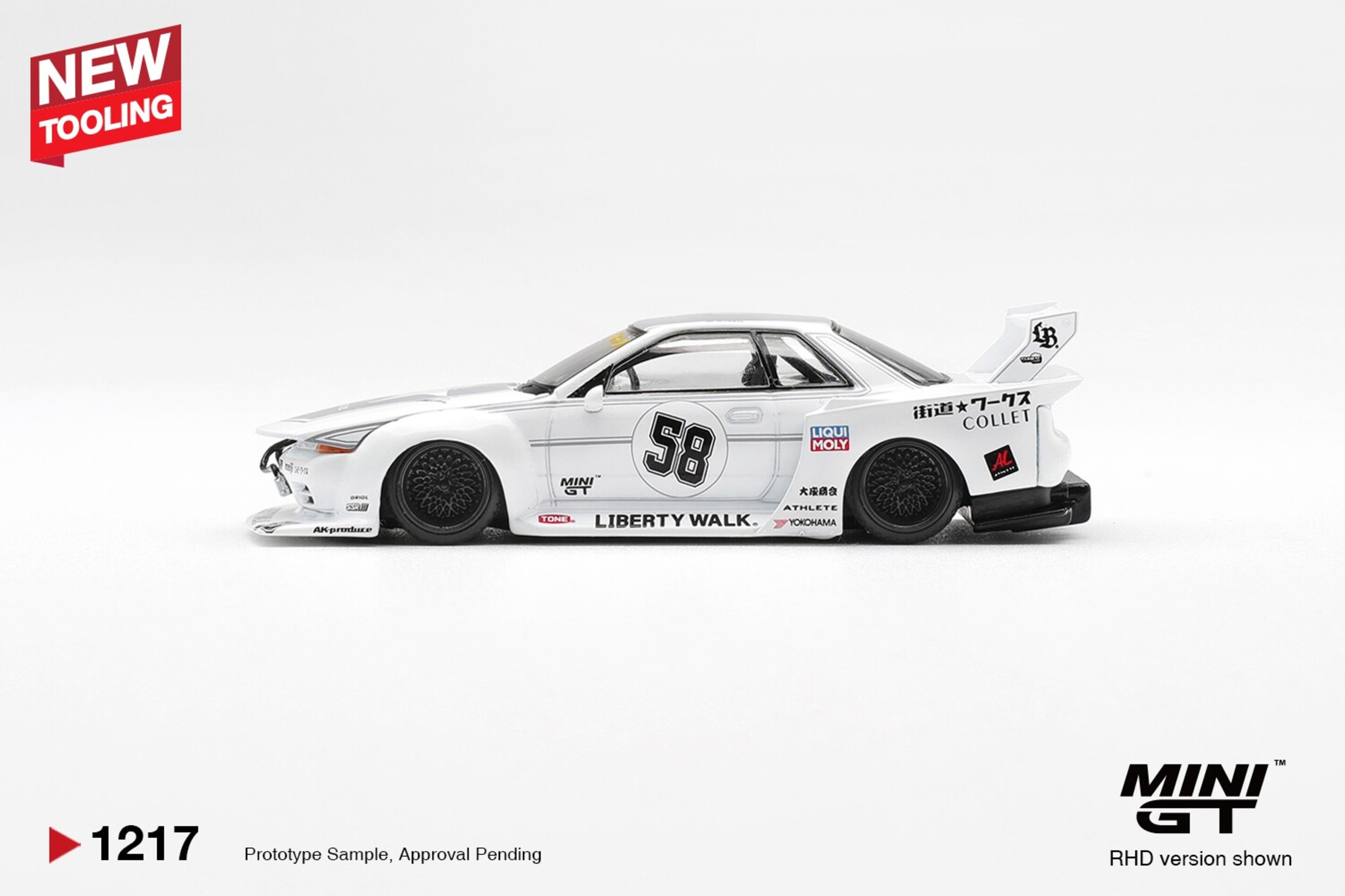 (PRE VENTA)1:64 NISSAN GTR (R32) LB-KAIDO WORKS TAS 2025 Mini GT - 3