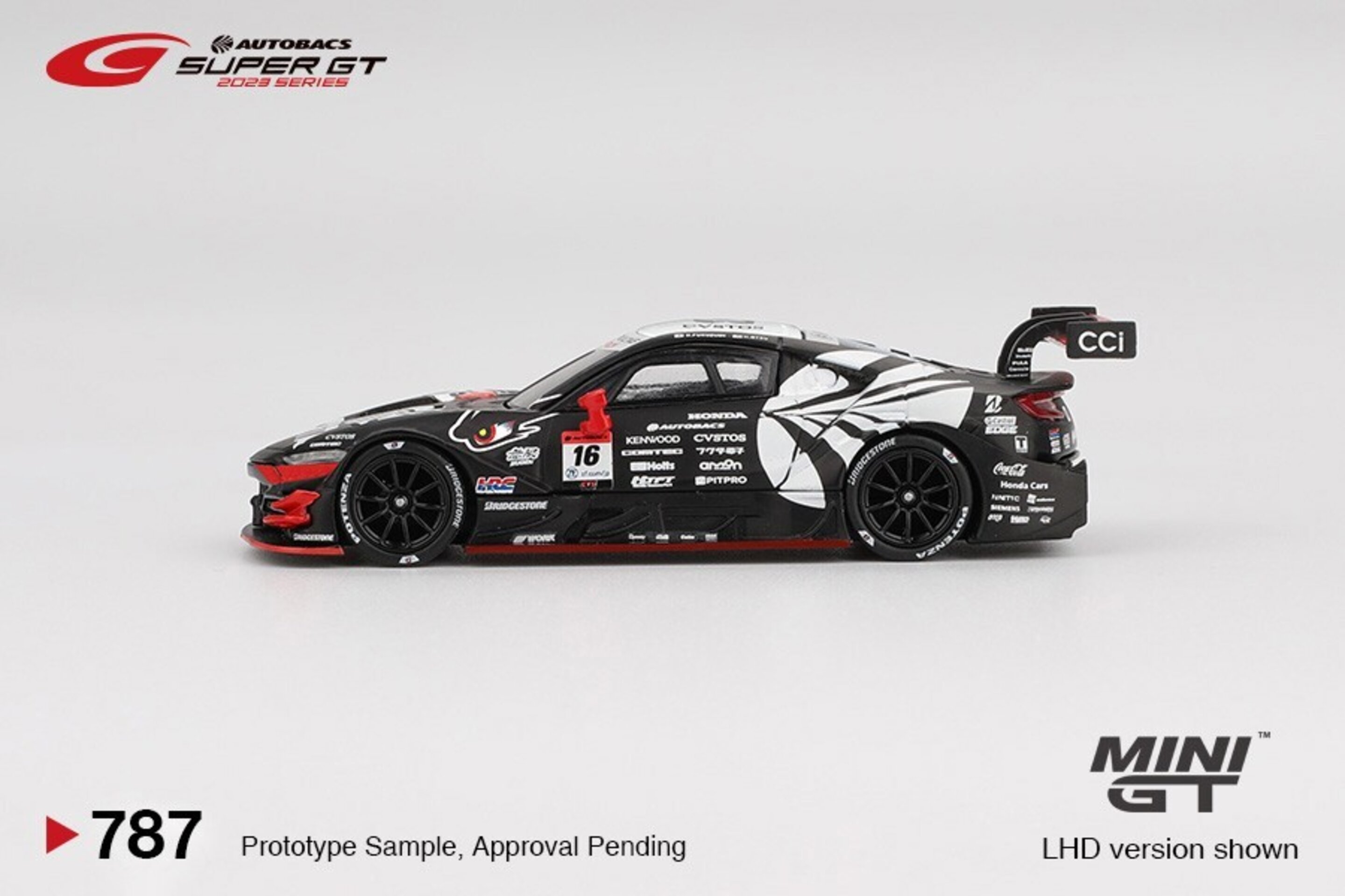 Honda NSX-GT "Type S" GT500 #16 "ARTA MUGEN NSX-GT " Mini GT 1/64( PRE VENTA ) - 4
