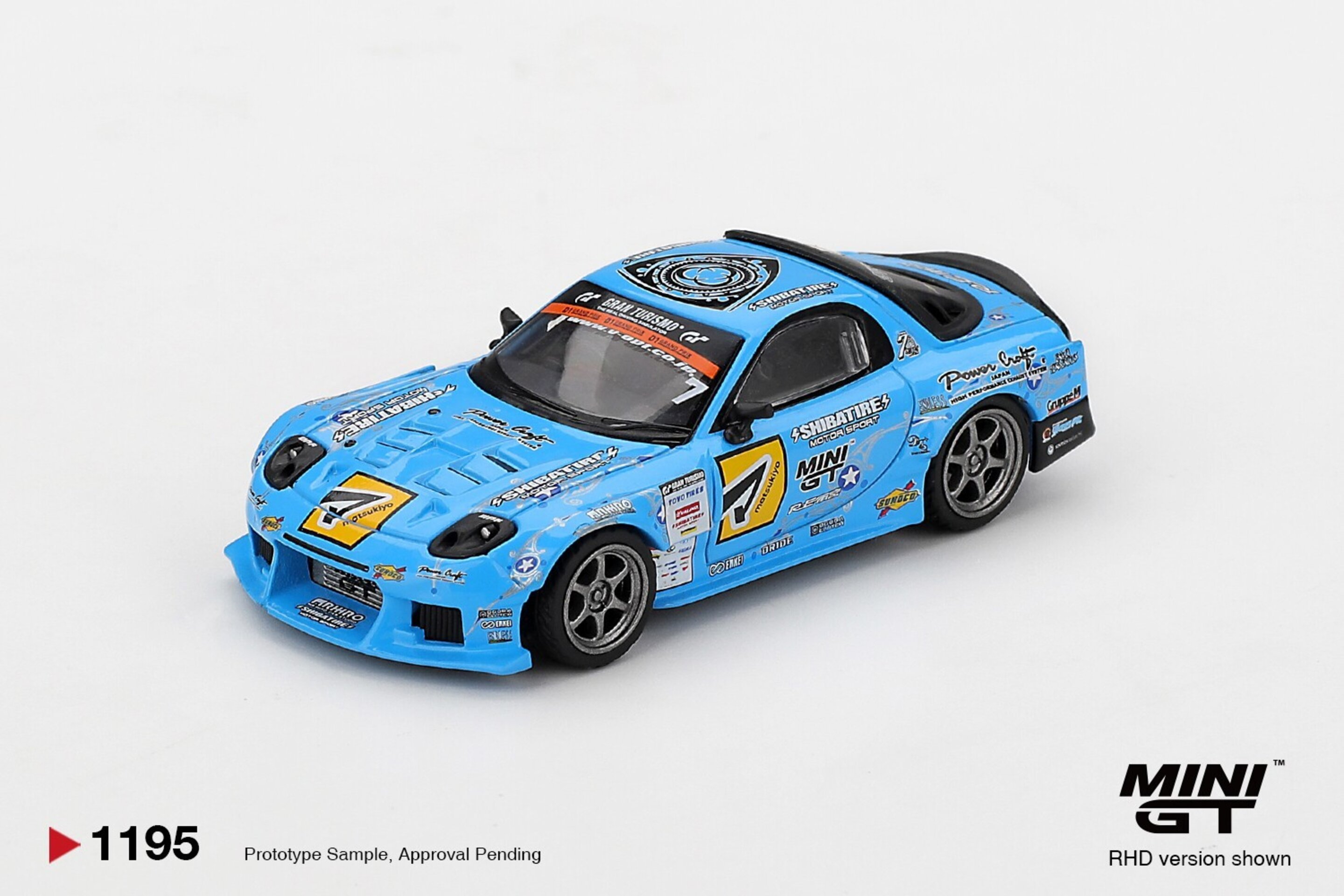 (PRE VENTA) 1:64 MAZDA RX7 (FD3S) RE-AMEMIYAD1GP 20253 Mini GT - 2