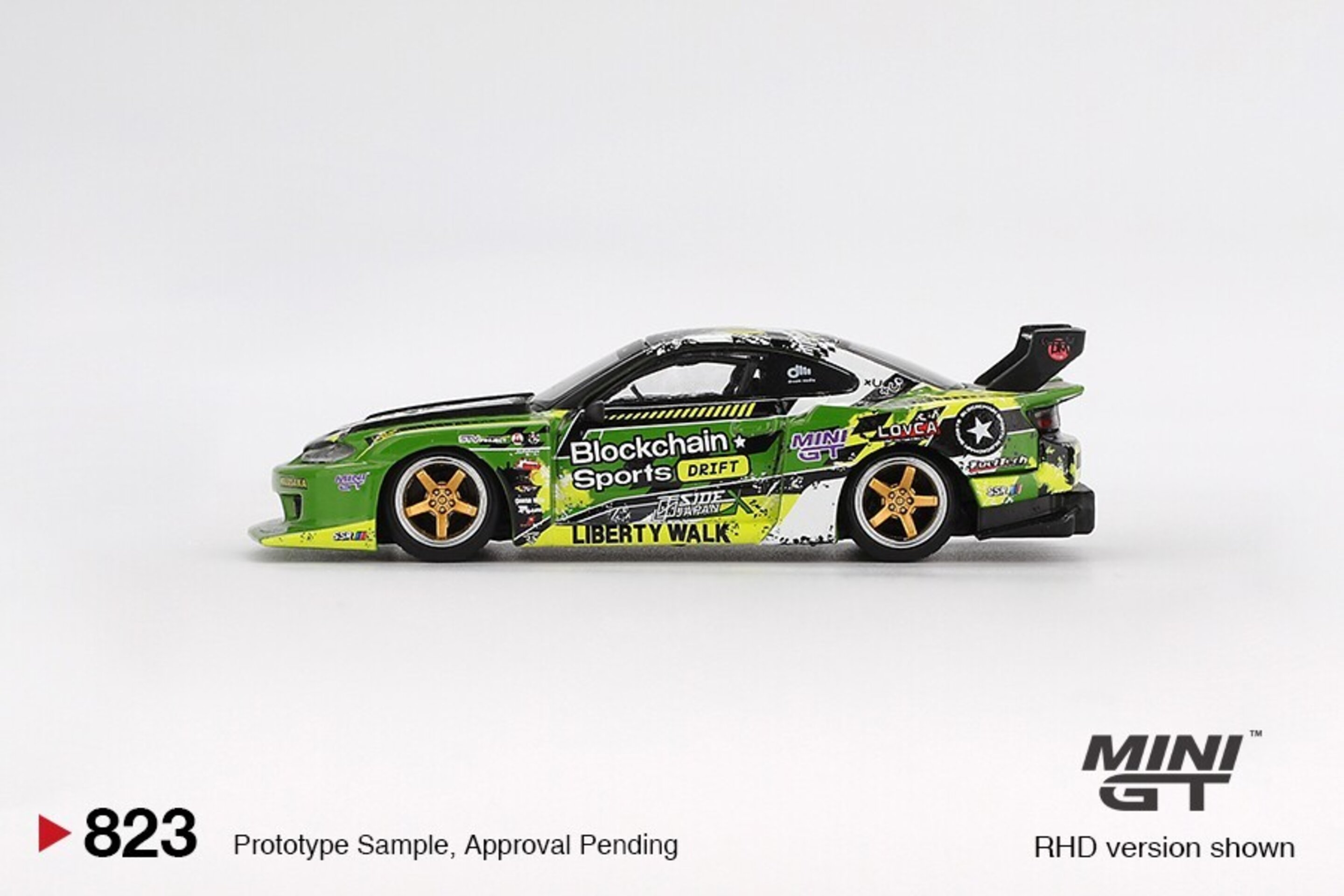 1:64 NISSAN SILVIA S15 LB-SUPER SILHOUETTE #555 V2 FORMULA DRIFT JAPAN 2024 - 3