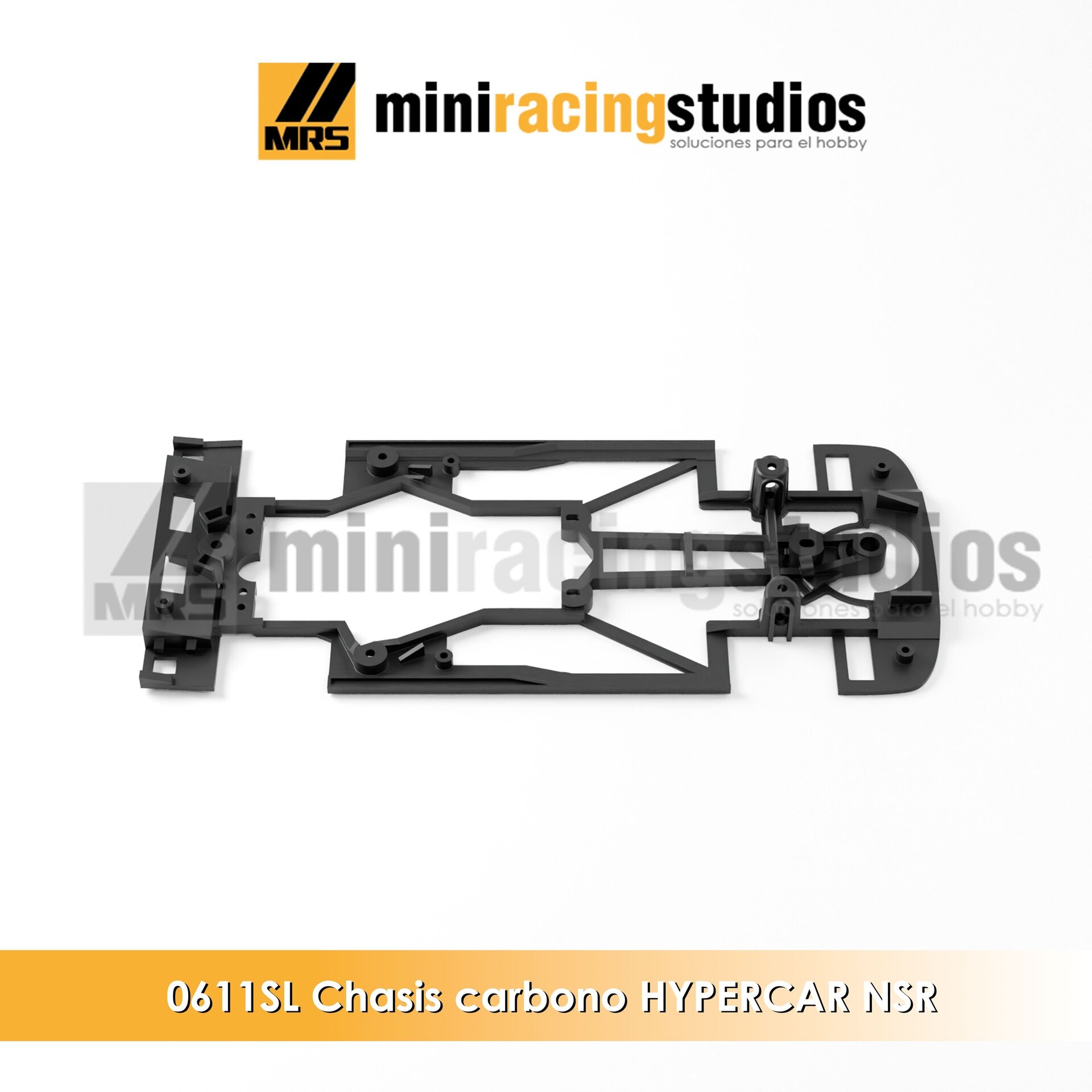 Chasis 3D  Porsche 963 de SCALEAUTO EVO 2 Bicomponente compatible con Slot.it - 4