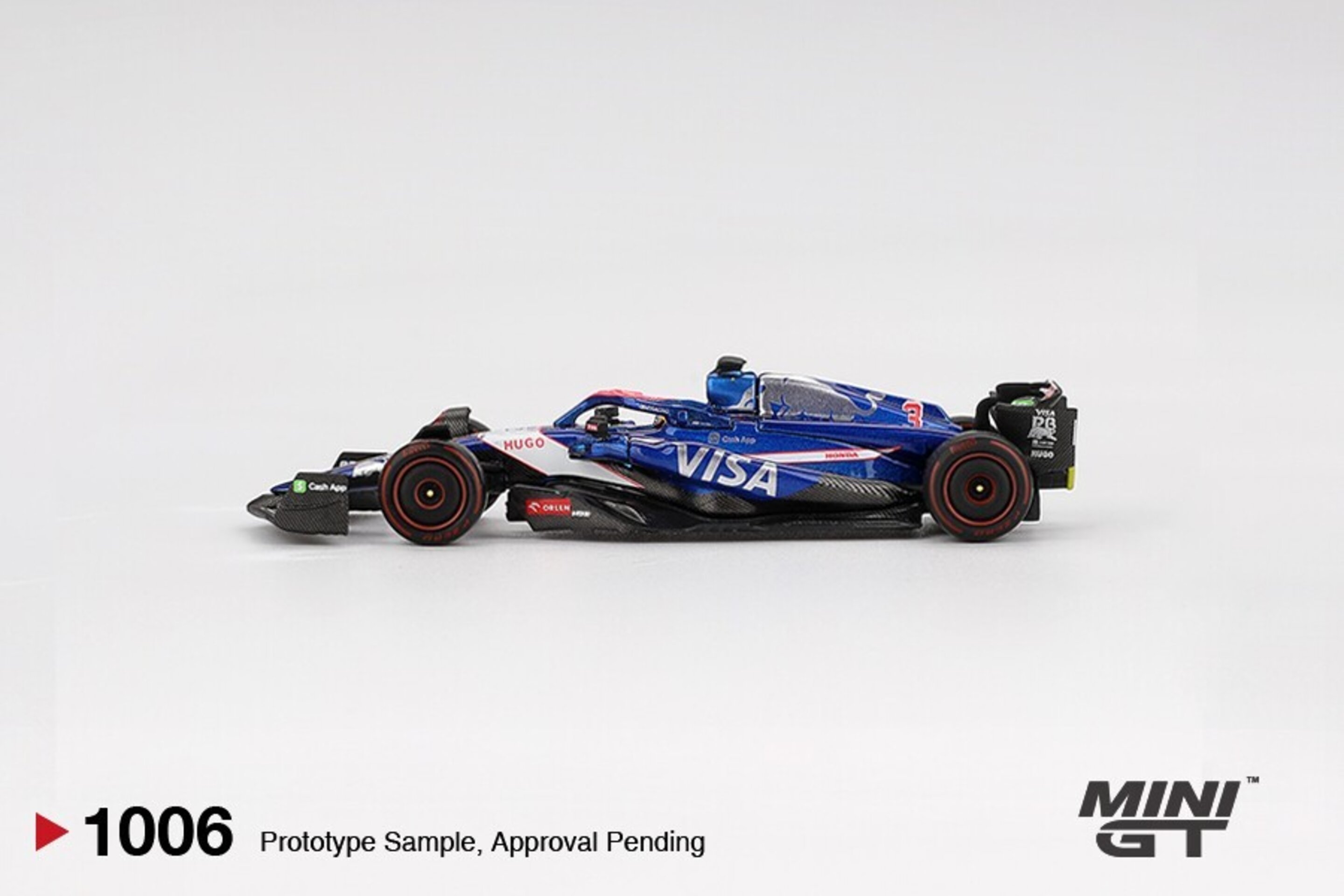 RB VCARB 01 #3 Daniel Ricciardo 2024 F1 2024 Bahréin Mini GT 1/64( PRE VENTA ) - 4