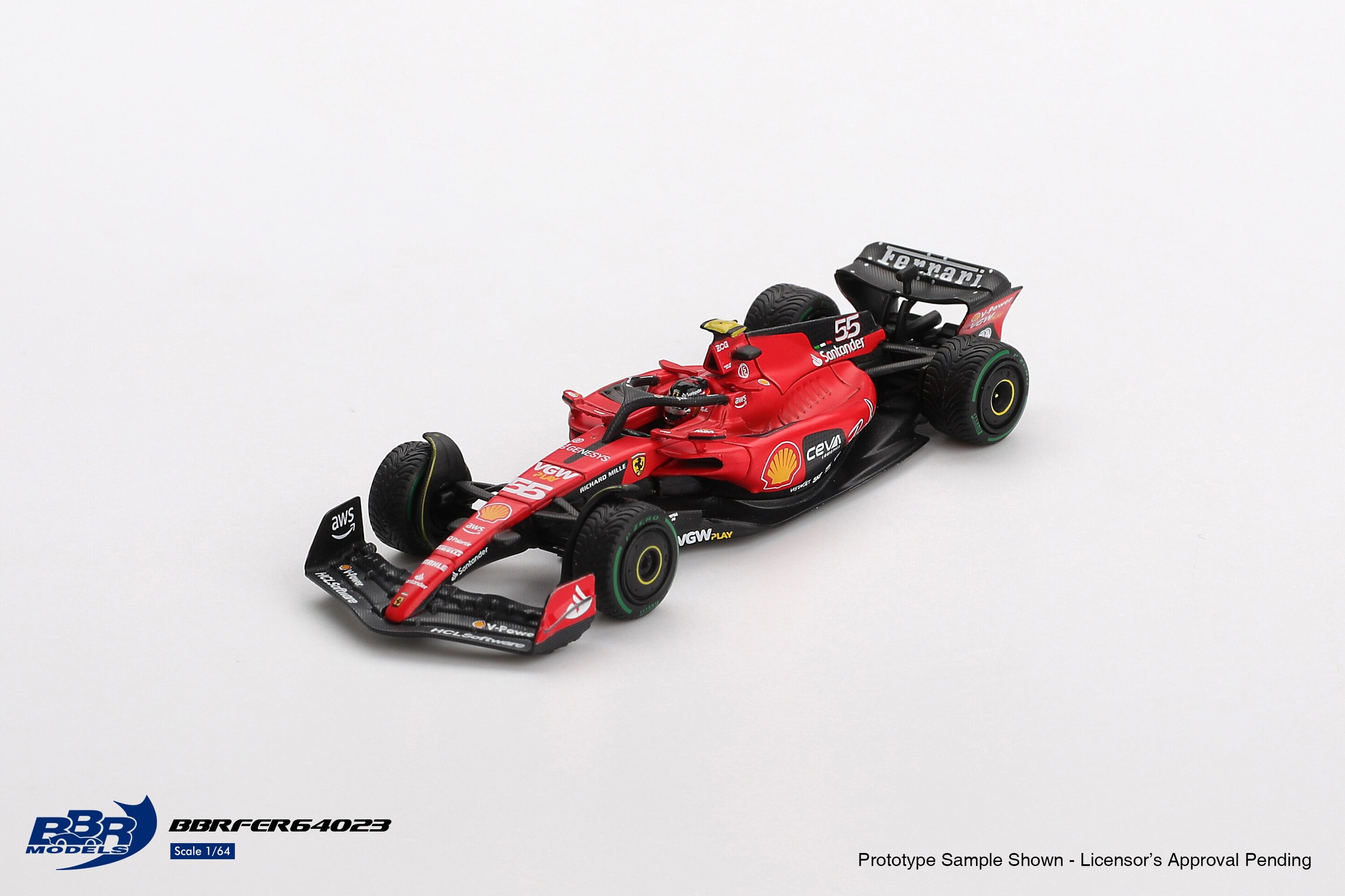 (PRE VENTA) Ferrari SF-23 #16 Leclerc Mónaco GP 2023 – BBR  1:64 - 2