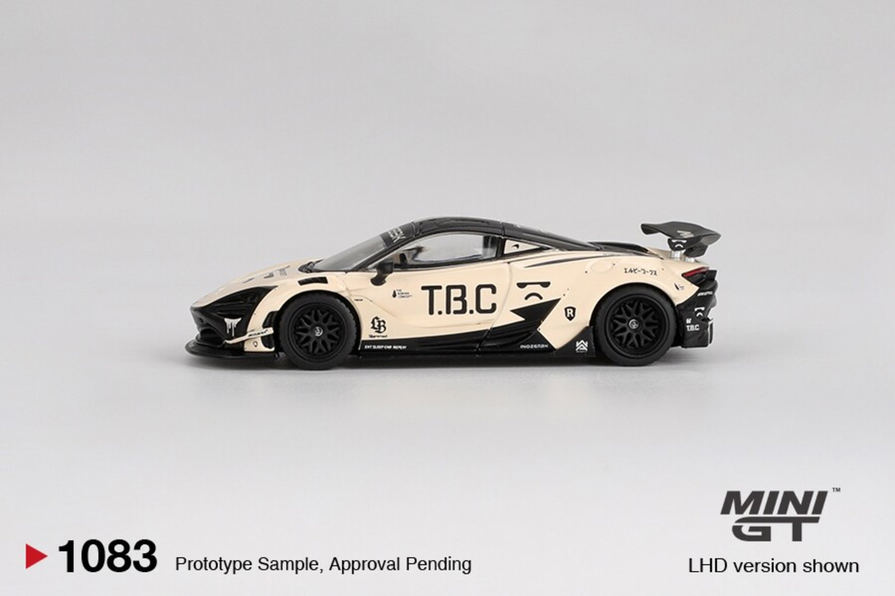 (PRE VENTA) Mini GT 1:64 McLaren 720S LB-Works The Boring Concept 2024 - 4