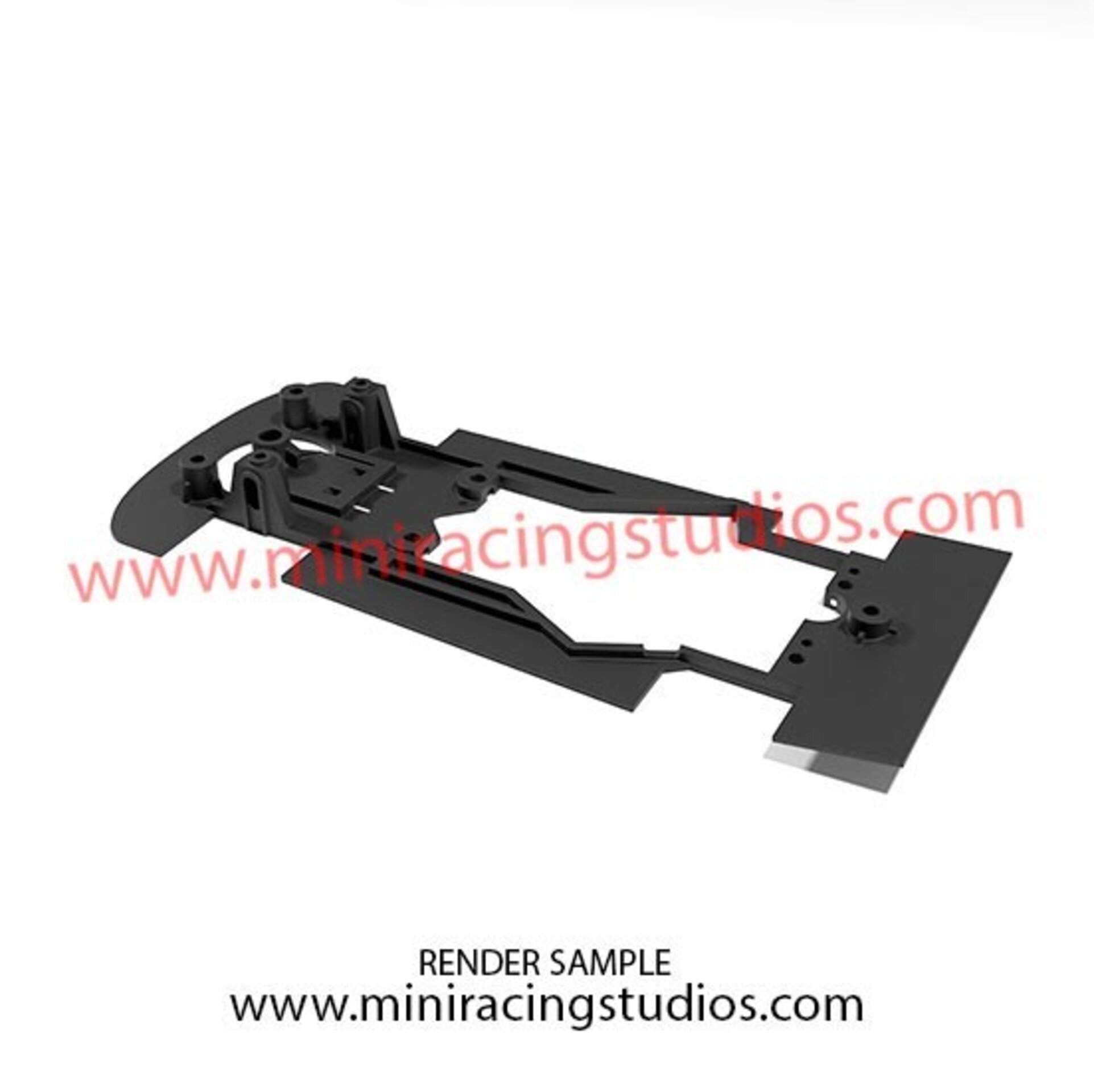 Chasis 3D para el Audi TT DTM SCALEXTRIC / SCX compatible con Slot.it - 3
