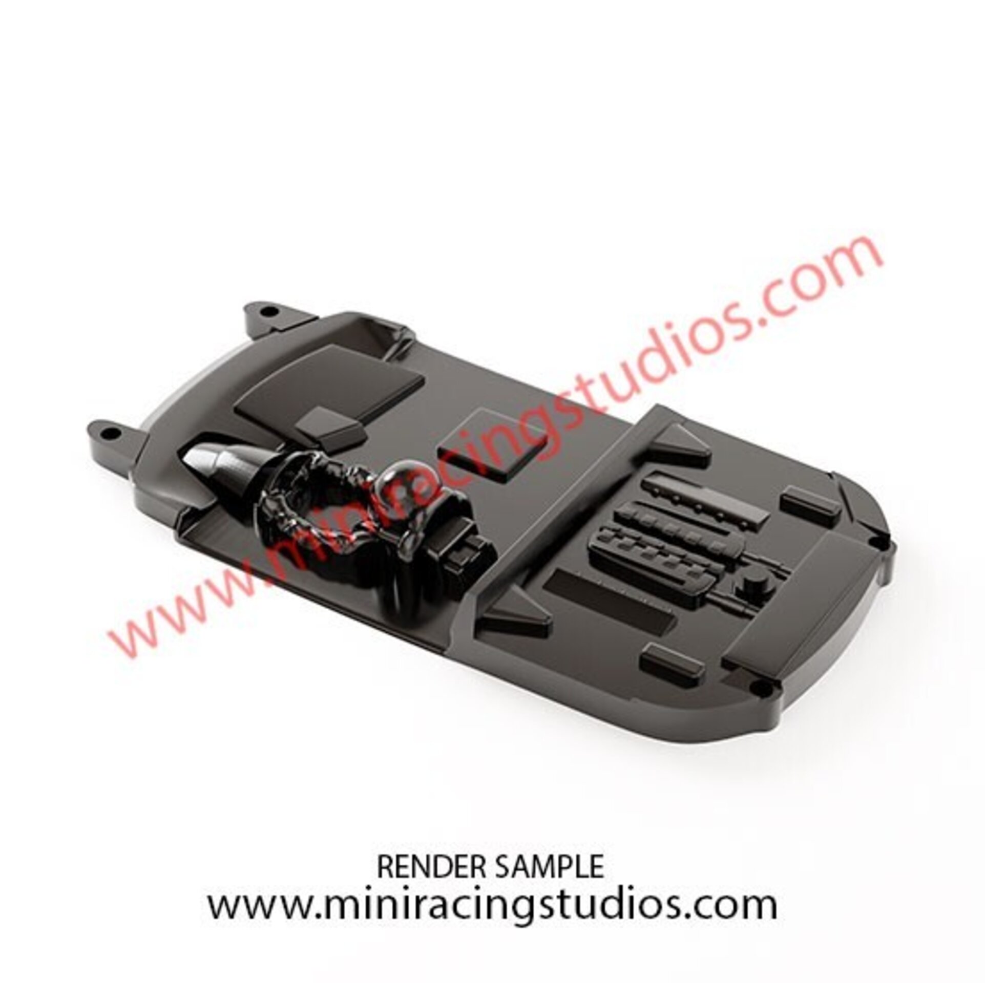 Cockpit Lexan para el Audi R8 GT de SCX/SCALEXTRIC - MiniRacingStudios - 3