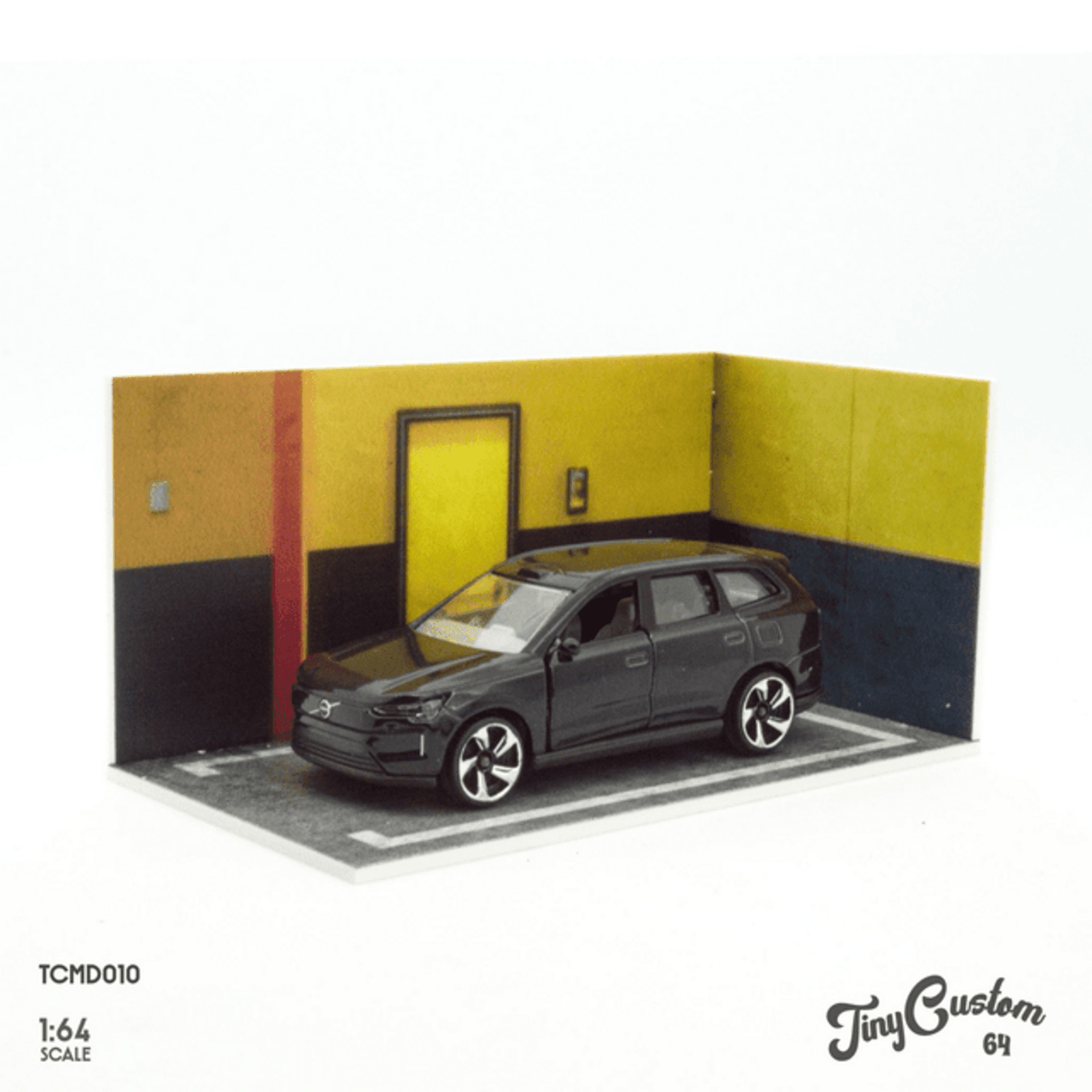 Minidiorama Parking 1/64 - TinyCustom64 - 2