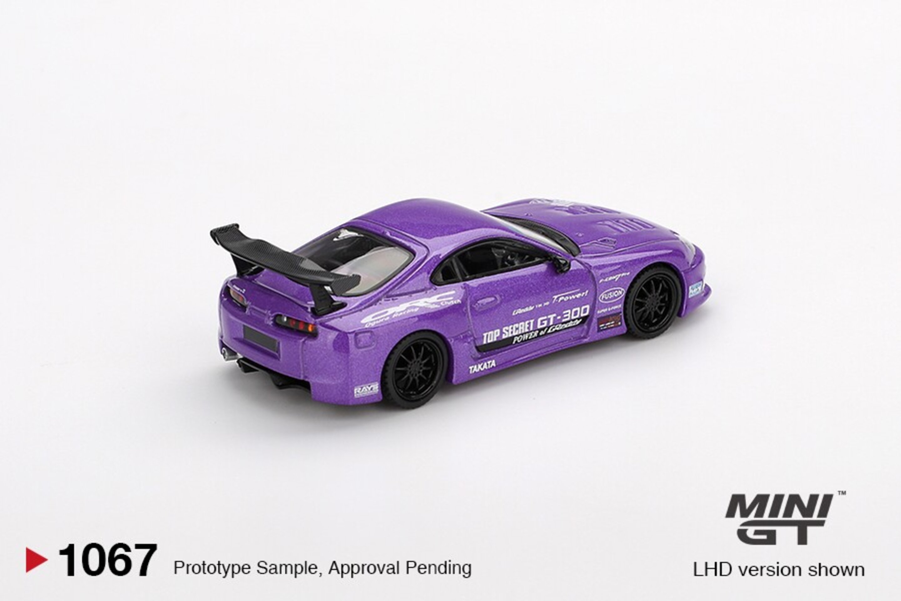 MGT01067-L 1:64 TOYOTA SUPRA MK4 (A80) TOP SECRET GT-300 TOP SECRET PURPLE 2014 - 2