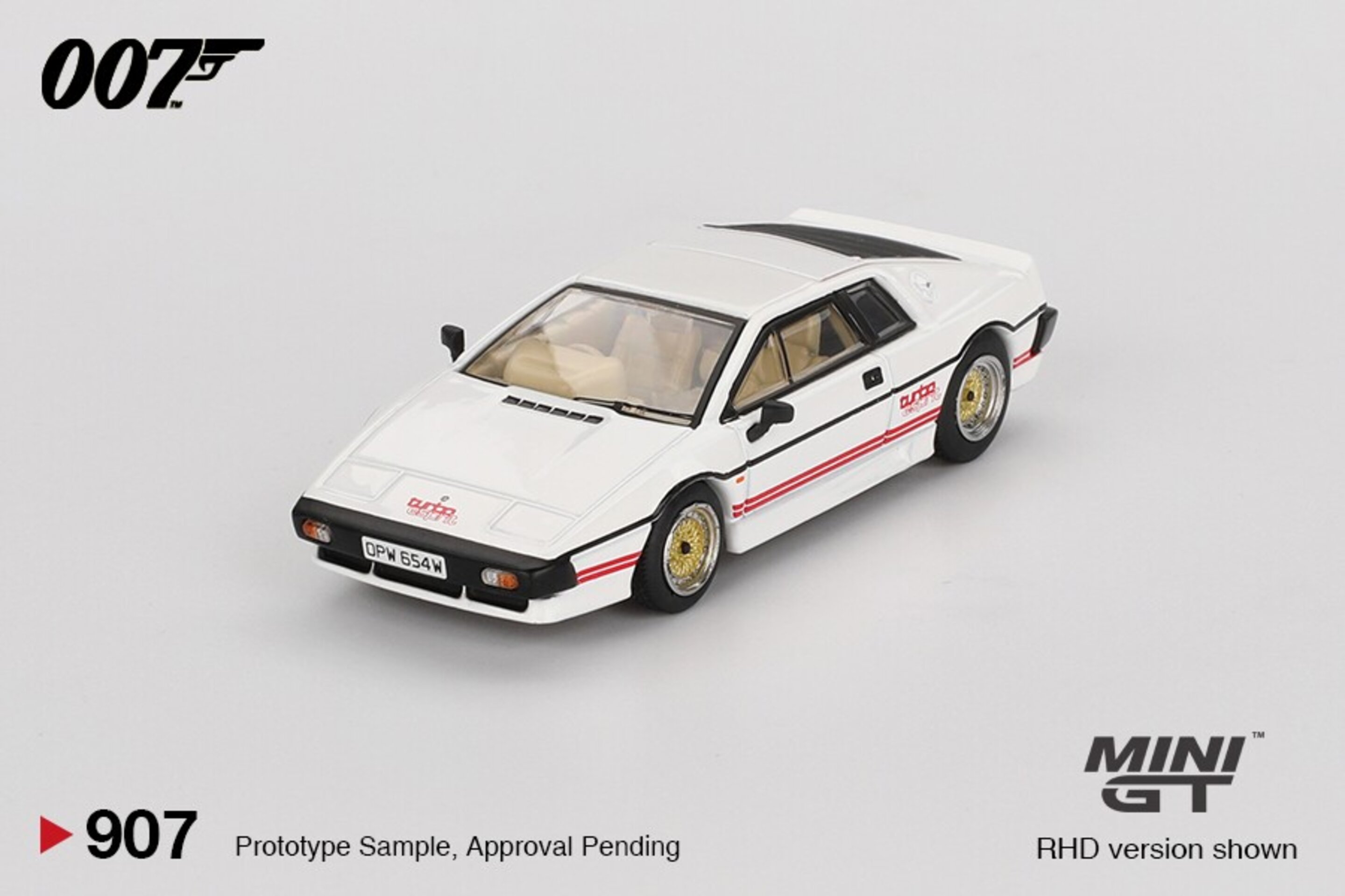 (PRE VENTA) Mini GT 1:64 Lotus Esprit Turbo – For Your Eyes Only 1981 (English) - 3